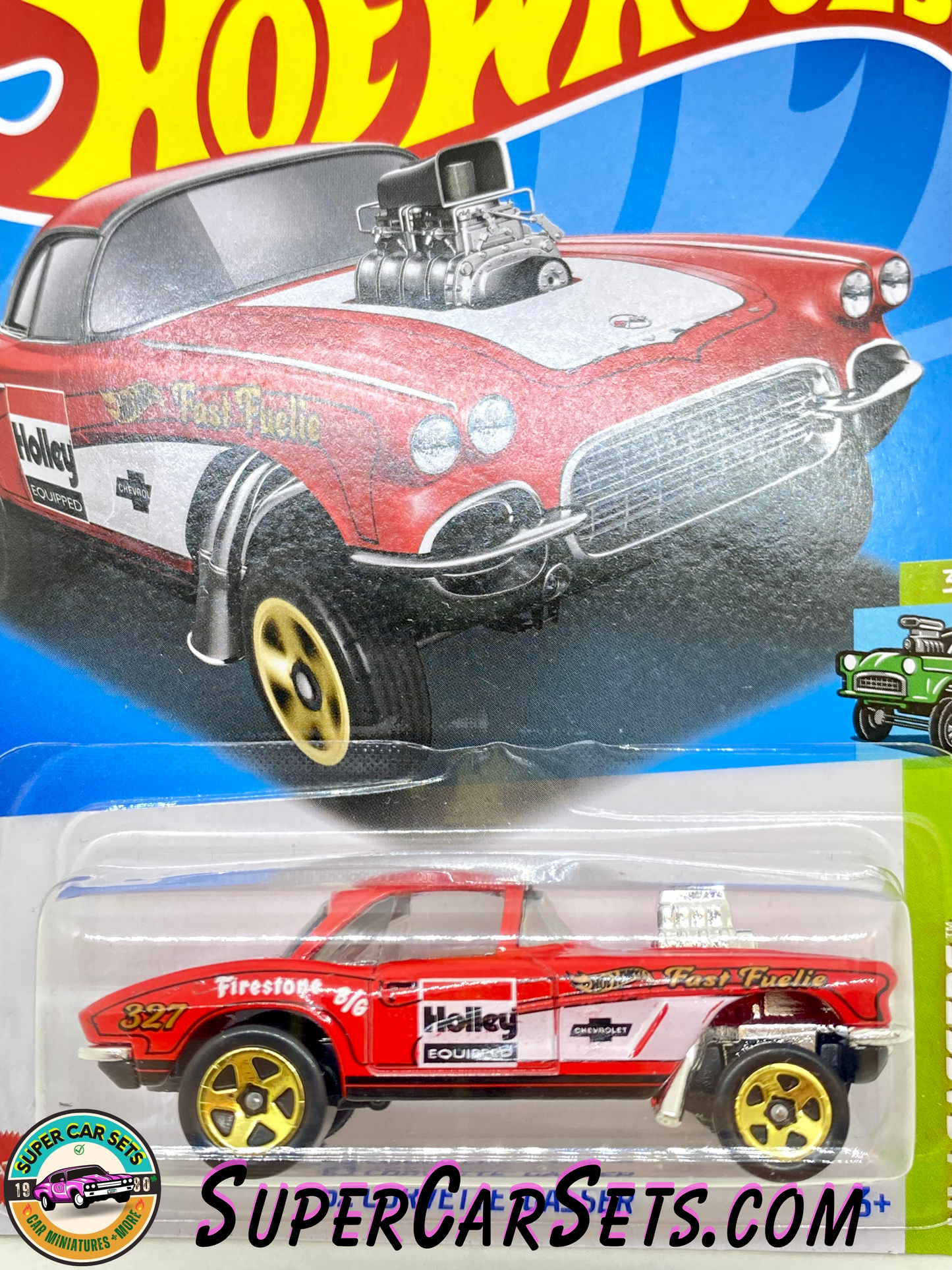 62 Corvette Gasser (red colour) - Hot Wheels HW Gassers - 2023 (3/5) (174/250)