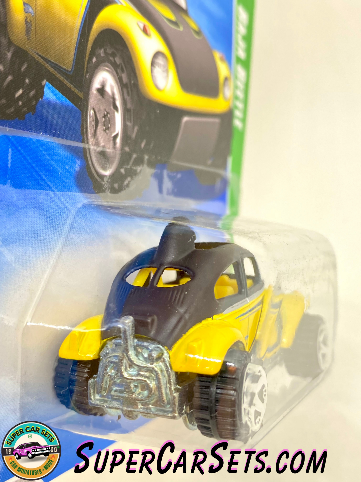 Baja Beetle - Hot Wheels Treasure Hunts ’10 (11/12) (Year launched 2010) (card slightly bent)