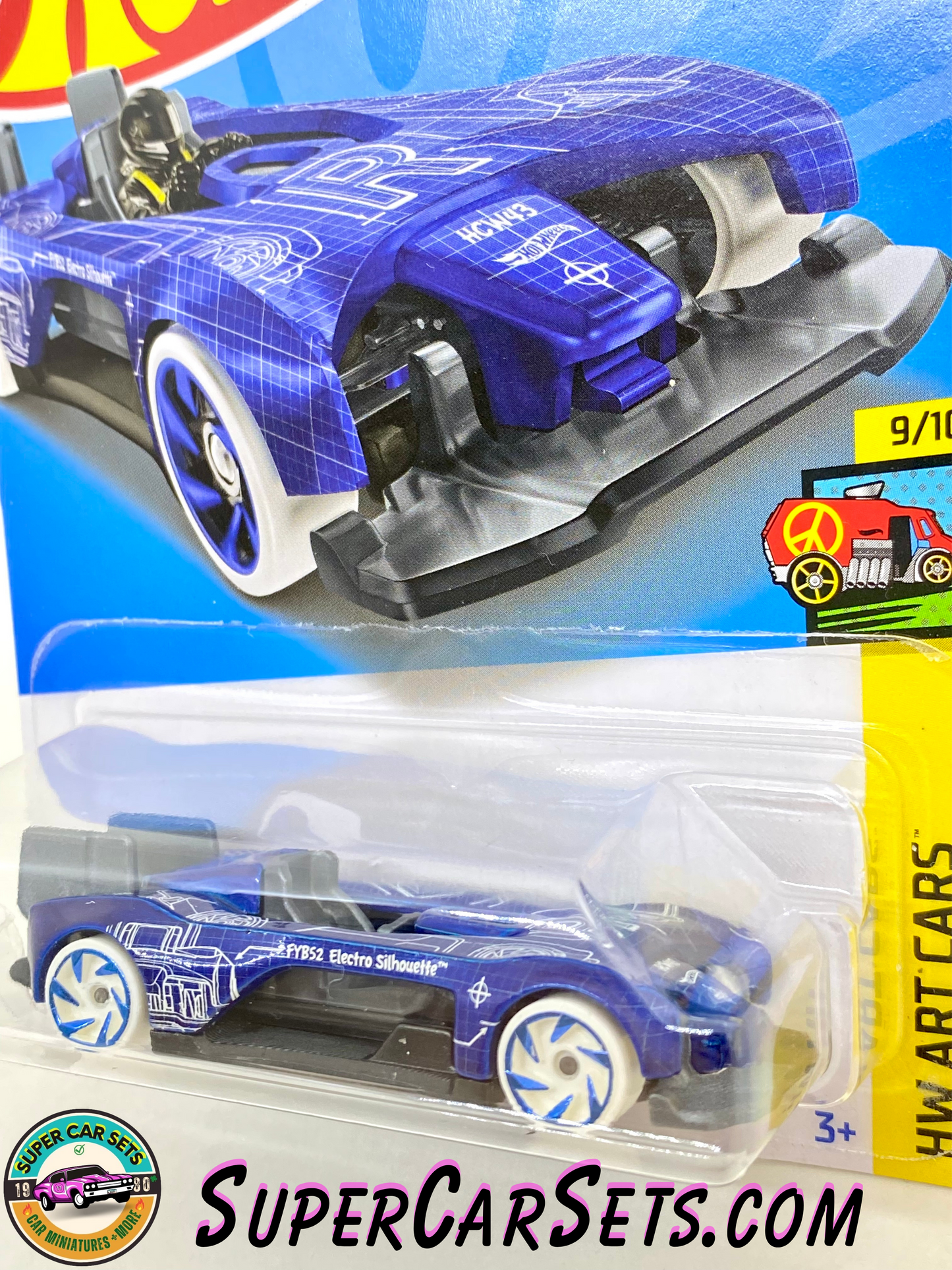 Electro Silhouette - Hot Wheels HW Art Cars - 2022 (9/10)