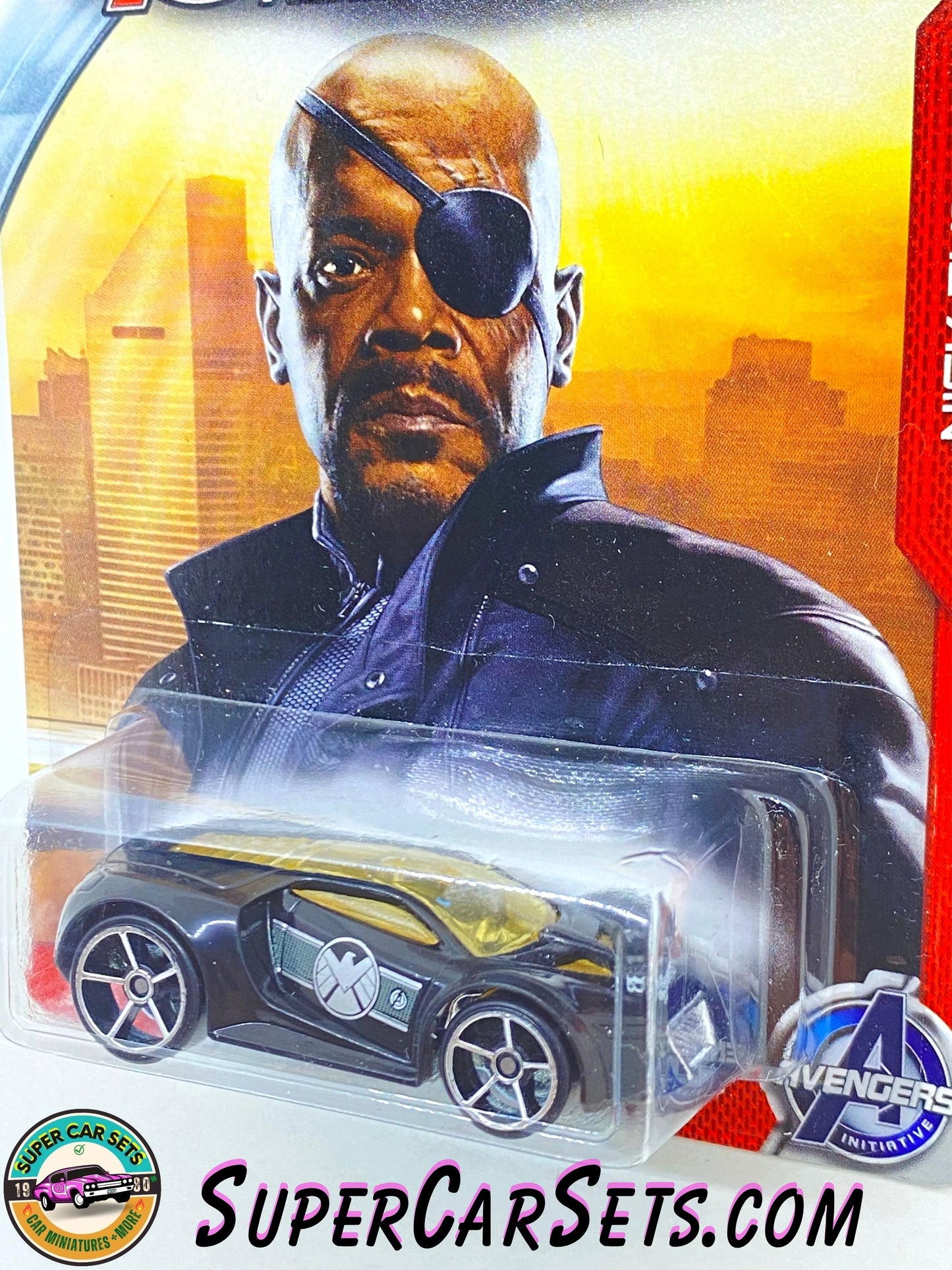 Hot Wheels - Marvel Avengers Age of Ultron (1/8) - Nick Fury - Ultra Rage