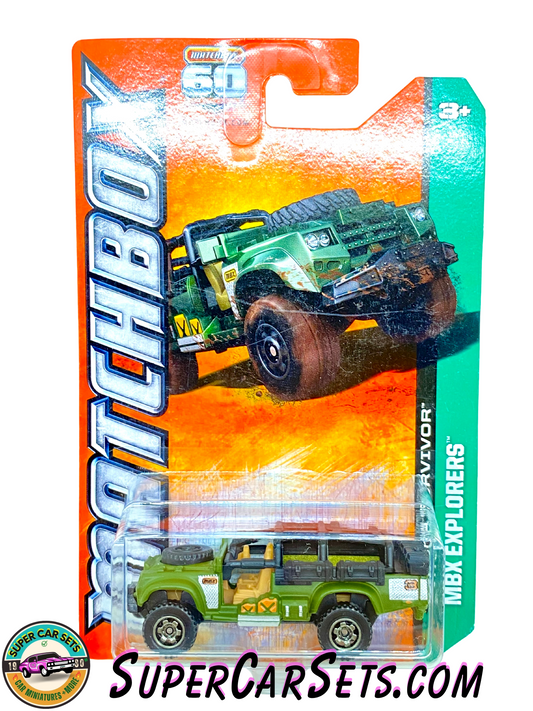 MBX Explorers - Sahara Survivor (Y0872) (Year launched 2013) - Matchbox