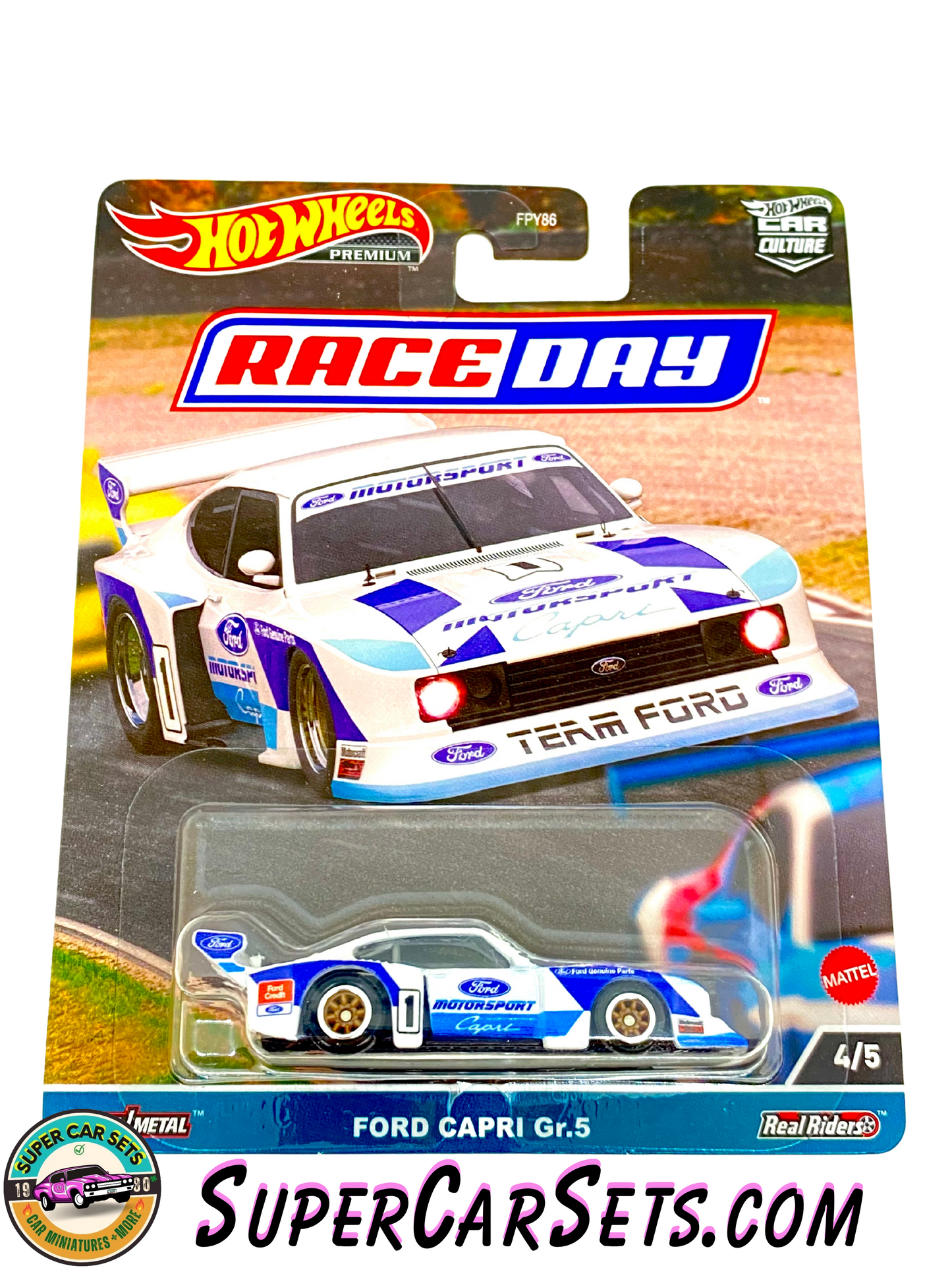 Ford Capri Cr.5 - Hot Wheels Premium Car Culture Race Day (4/5)