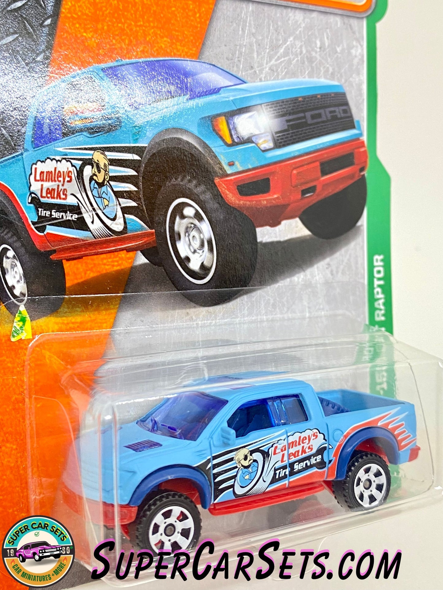 Ford F-150 SVT Raptor (DJW45-2B10) (Year launched 2016) - Matchbox MBX Explorers 2016 (117/125)