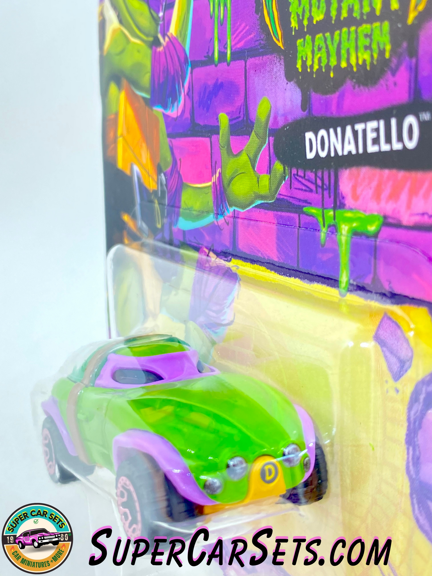 Donatello - Teenage Mutant Ninja Turtles - Mutant Mayhem (Nickelodeon) - Hot Wheels Character Cars