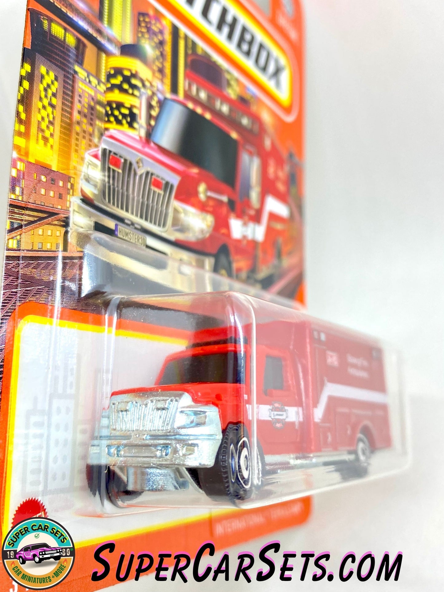 International Terrastar ("Boeing Fire Ambulance”) (red colour) (71/100) - Matchbox