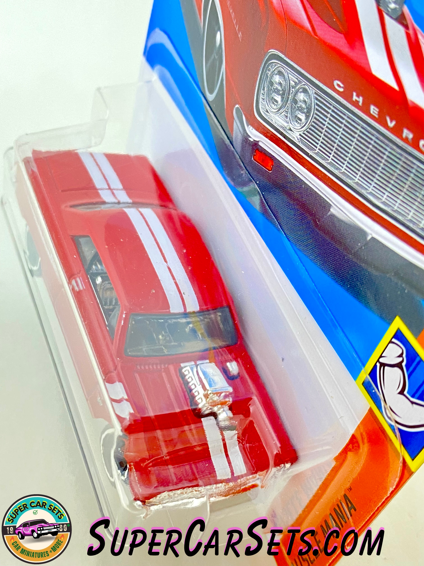 64 Chevy Chevelle SS (red colour) - Hot Wheels Muscle Mania 2024 (2/5) (157/250)