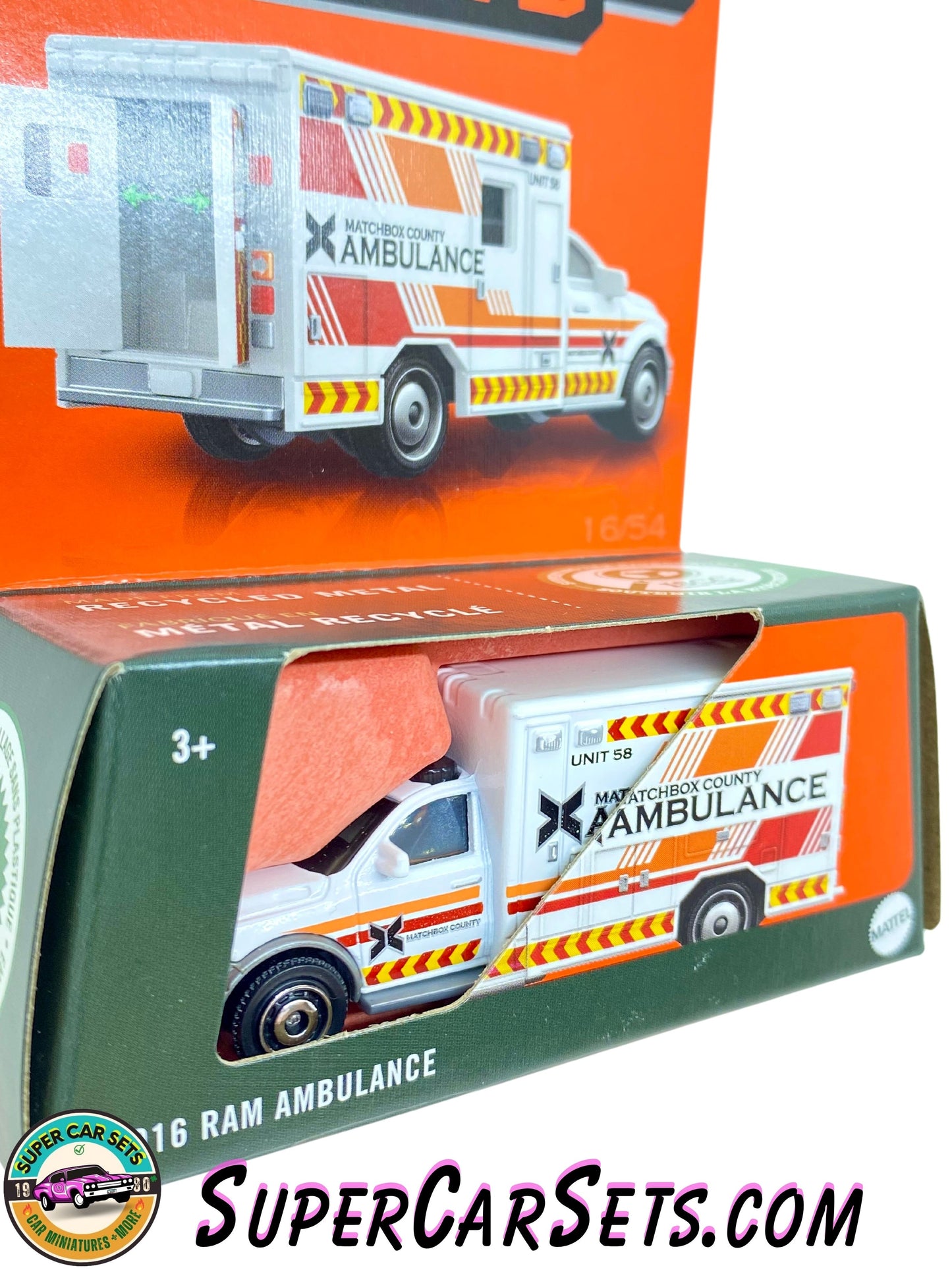 2016 RAM Ambulance - Matchbox Moving Parts