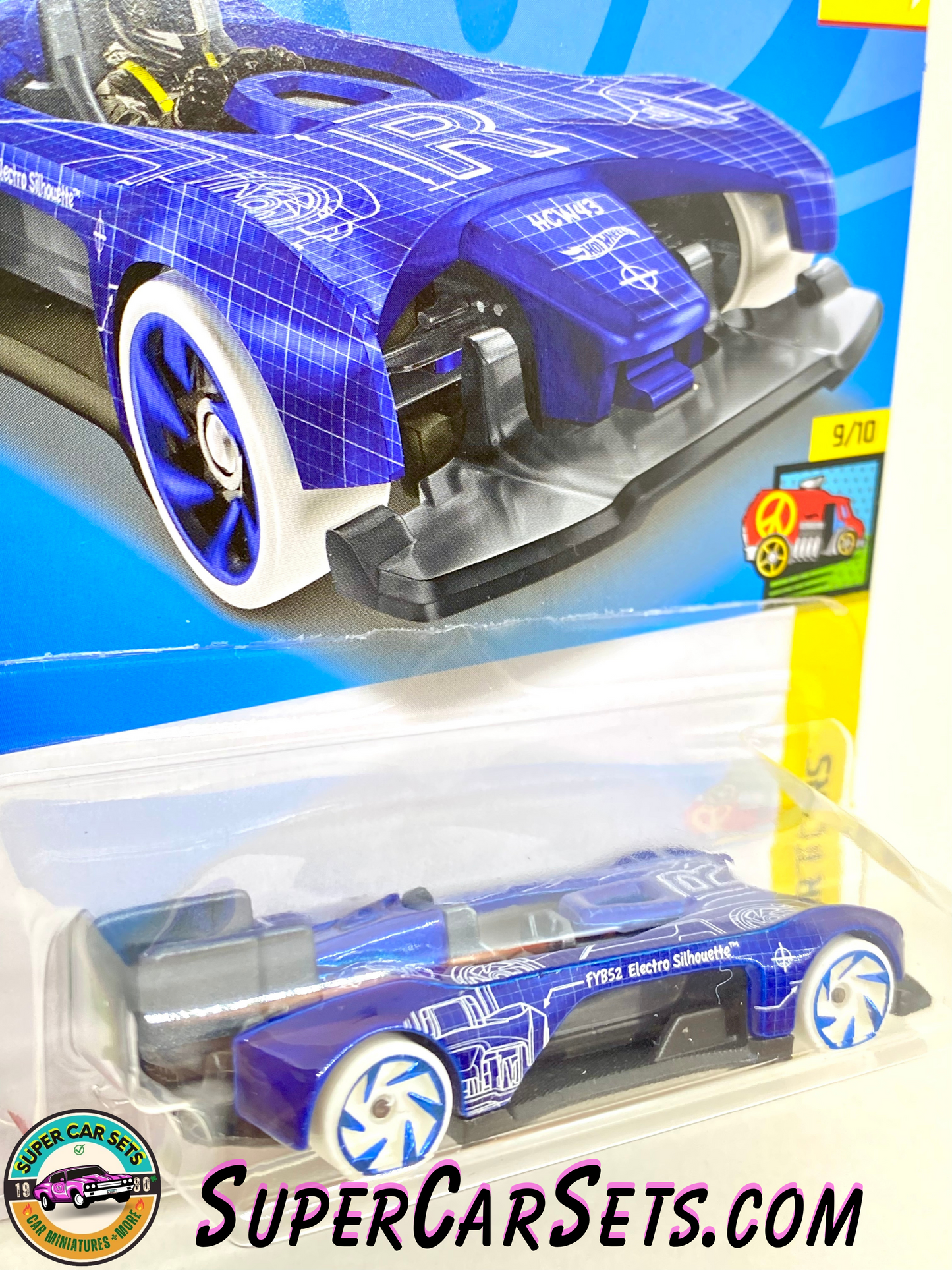 Electro Silhouette - Hot Wheels HW Art Cars - 2022 (9/10)