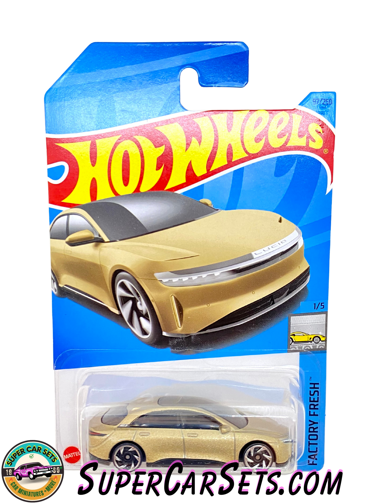 Lucid Air - Hot Wheels Factory Fresh (1/5) (97/250)