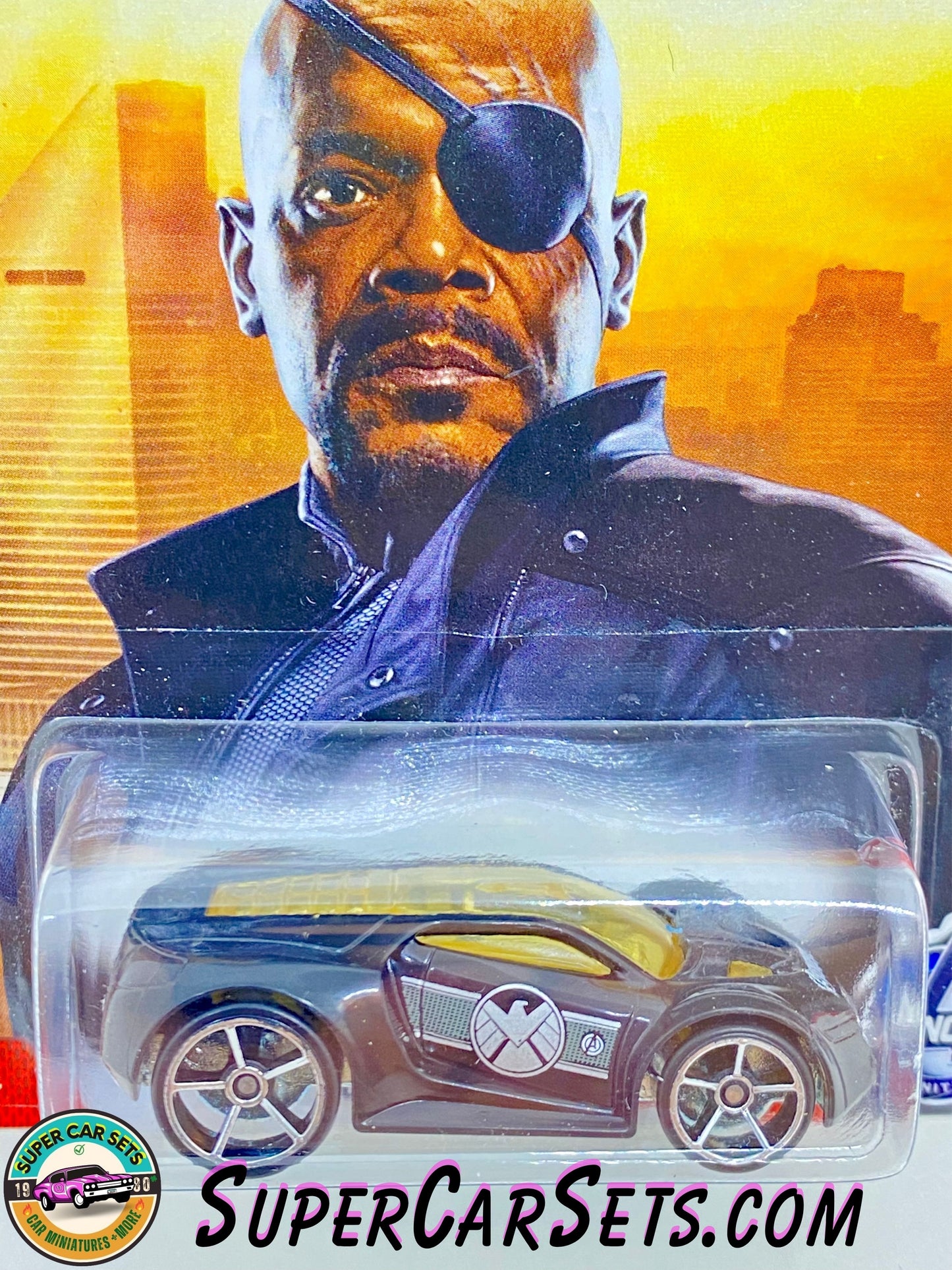 Hot Wheels - Marvel Avengers Age of Ultron (1/8) - Nick Fury - Ultra Rage