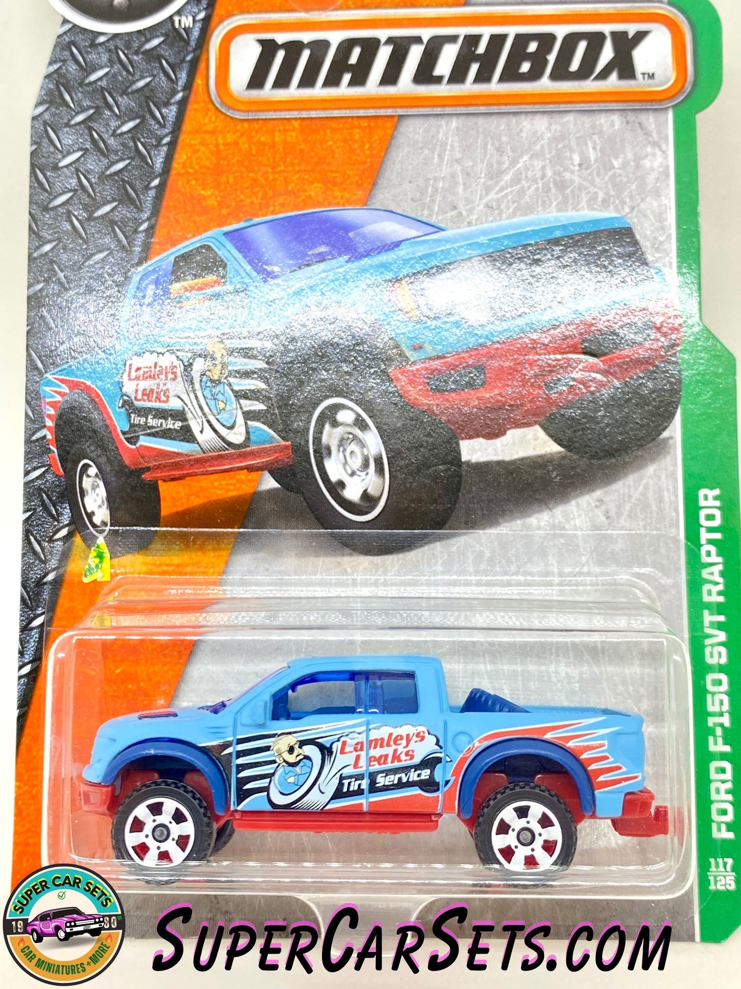 Ford F-150 SVT Raptor (DJW45-2B10) (Year launched 2016) - Matchbox MBX Explorers 2016 (117/125)