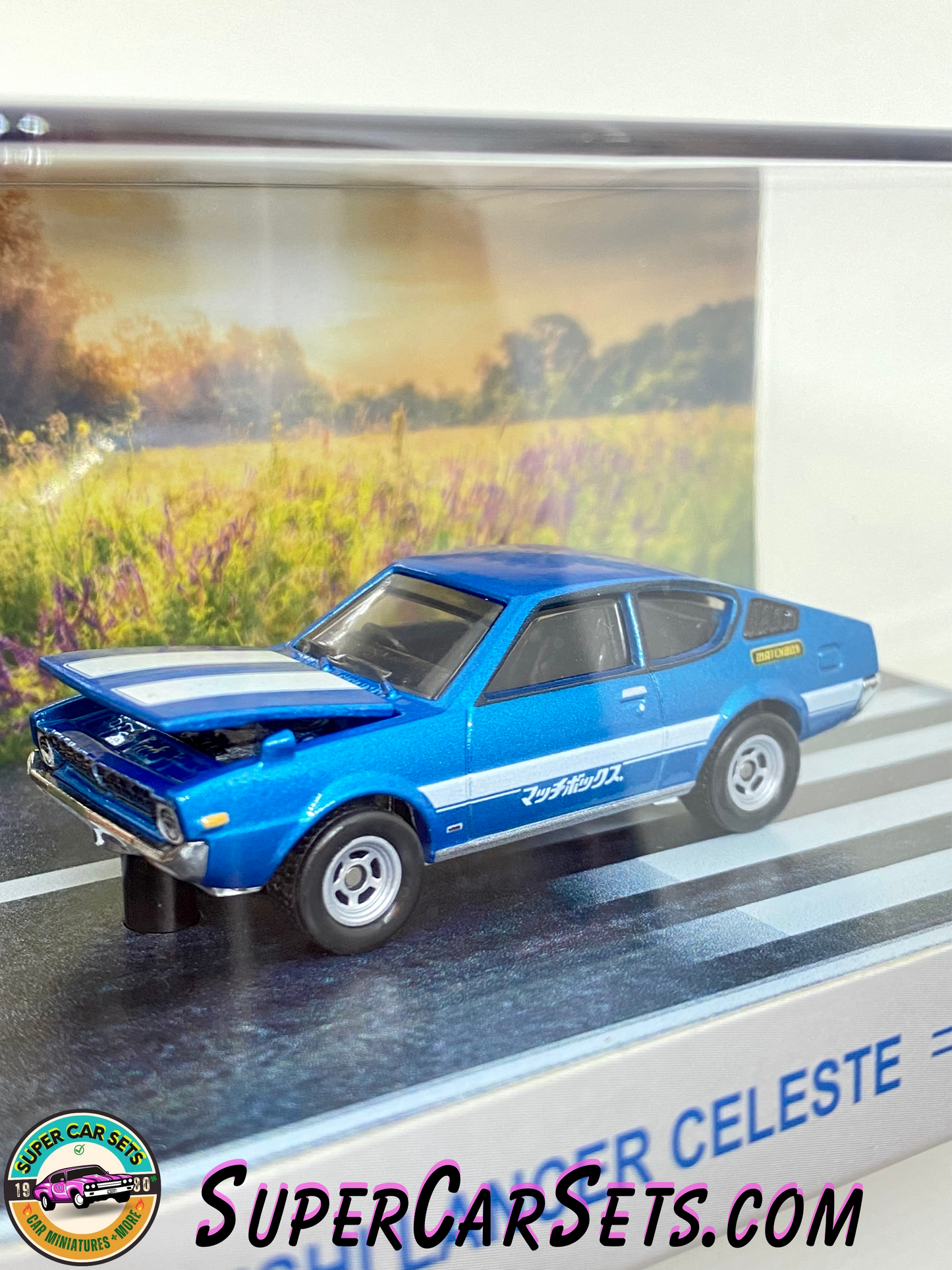 Matchbox Collectors - 1975 Mitsubishi Lancer Celeste