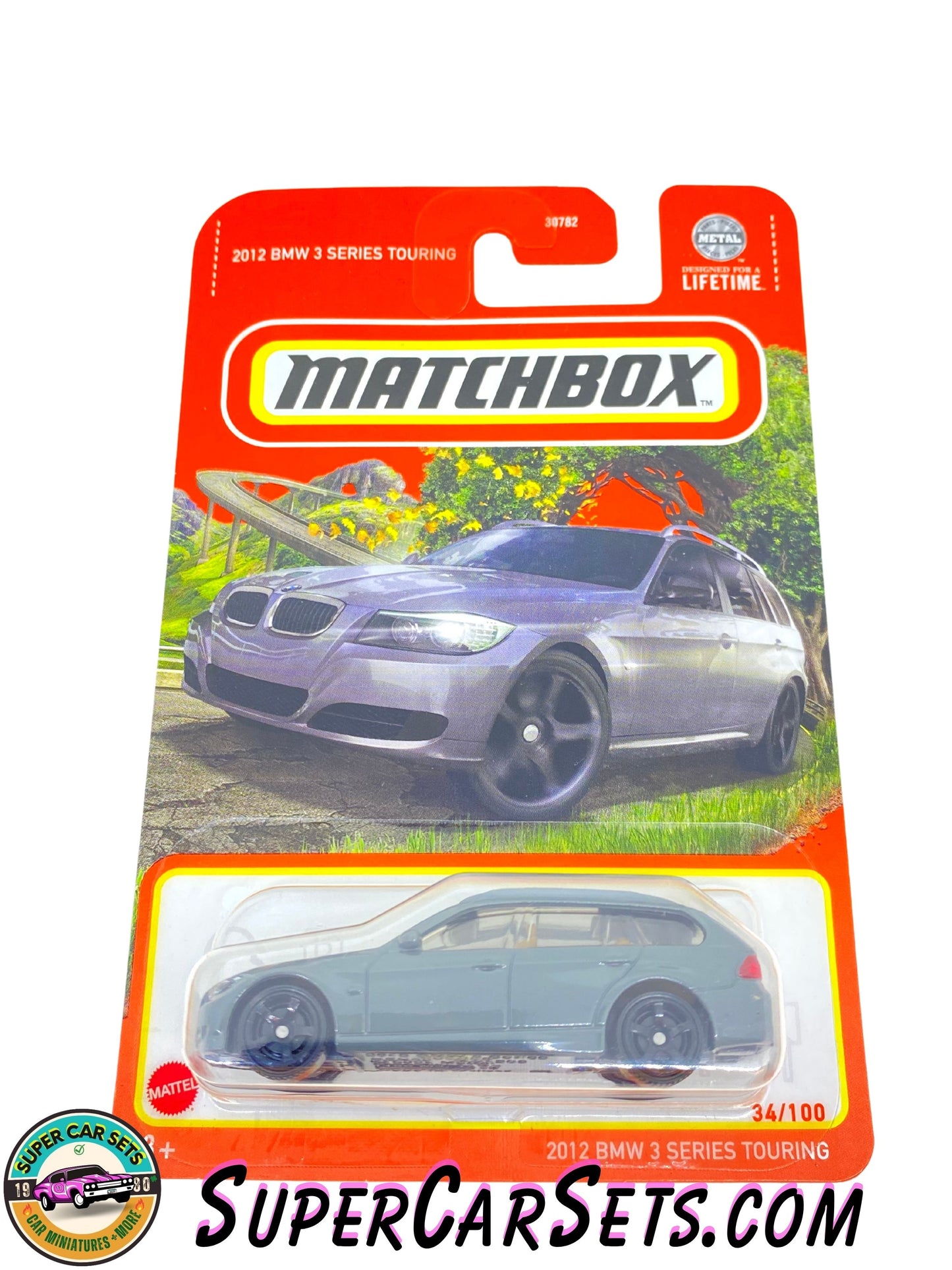 2012 BMW 3 Series Touring (dark grey colour) (34/100) - Matchbox