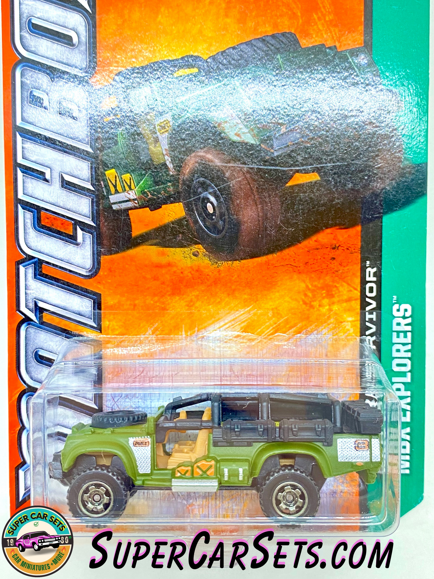 MBX Explorers - Sahara Survivor (Y0872) (Year launched 2013) - Matchbox