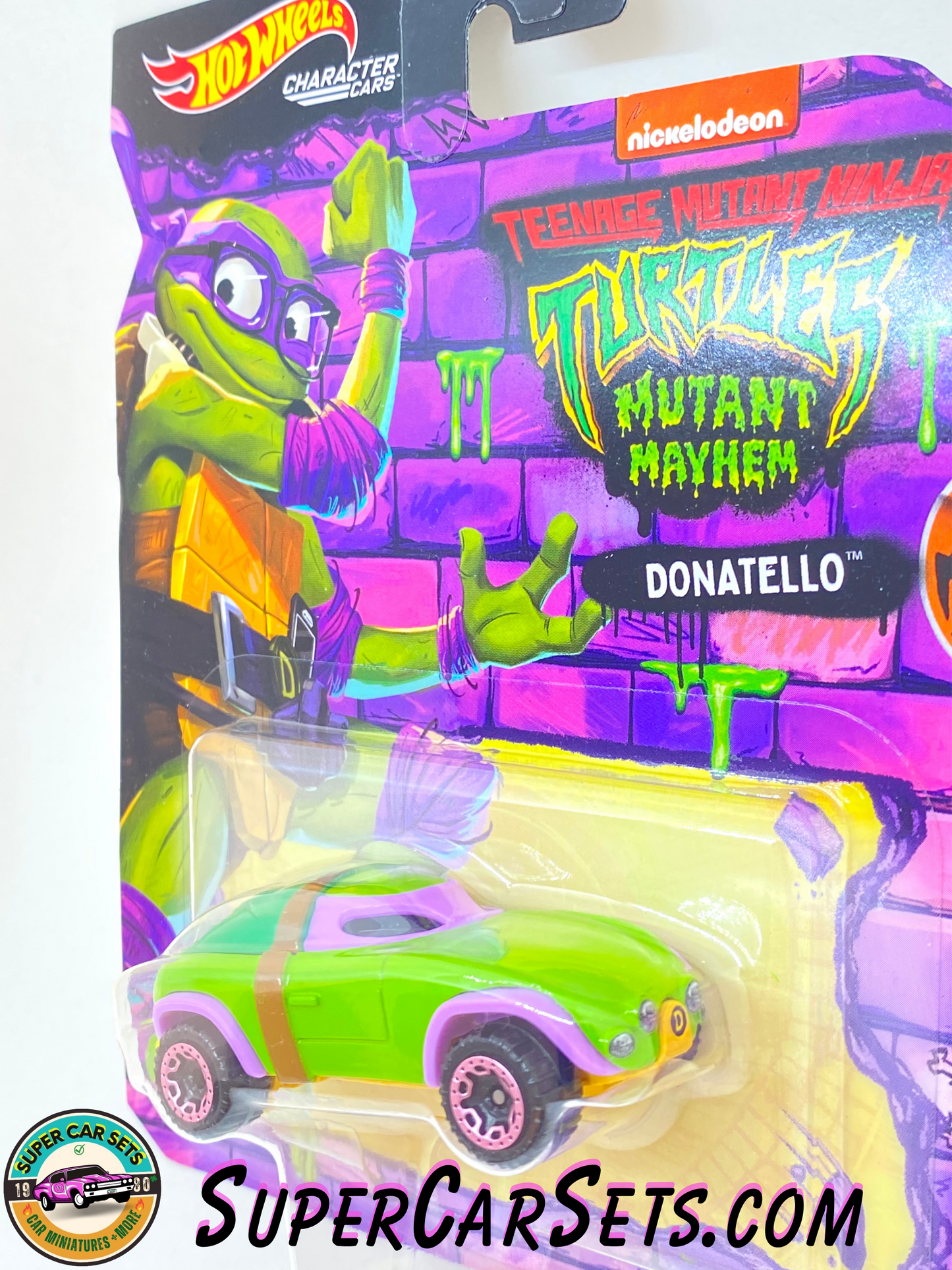 Donatello - Teenage Mutant Ninja Turtles - Mutant Mayhem (Nickelodeon) - Hot Wheels Character Cars