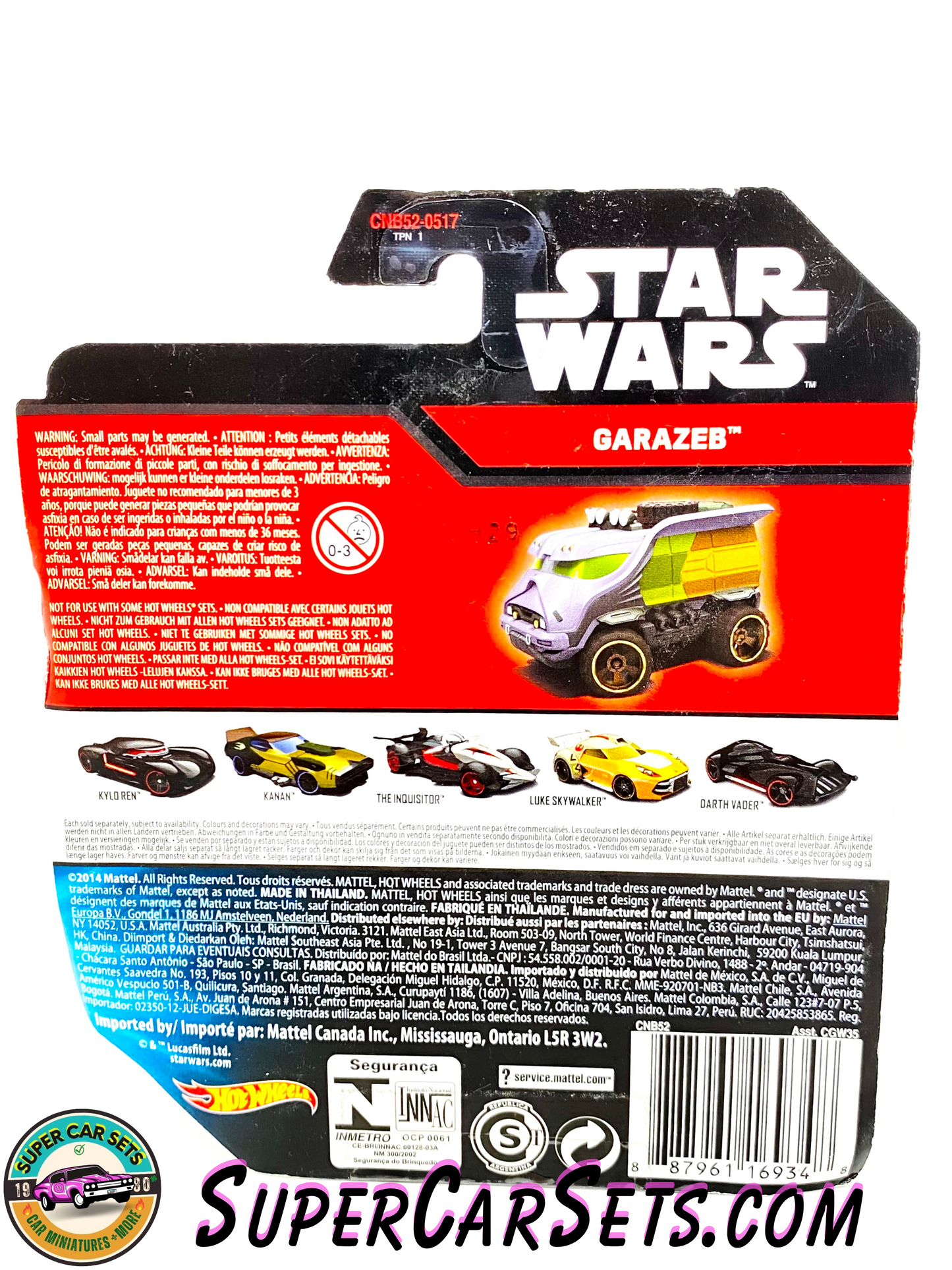 Star Wars (#16) Garazeb Orrelios - Hot Wheels