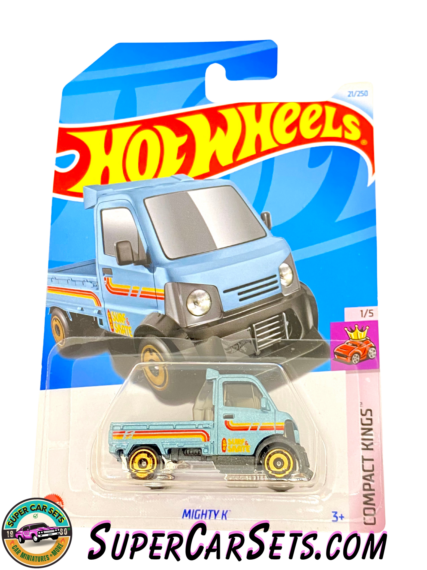 Mighty K (metallic blue colour) - Hot Wheels Compact Kings 2024 (1/5) (21/250)