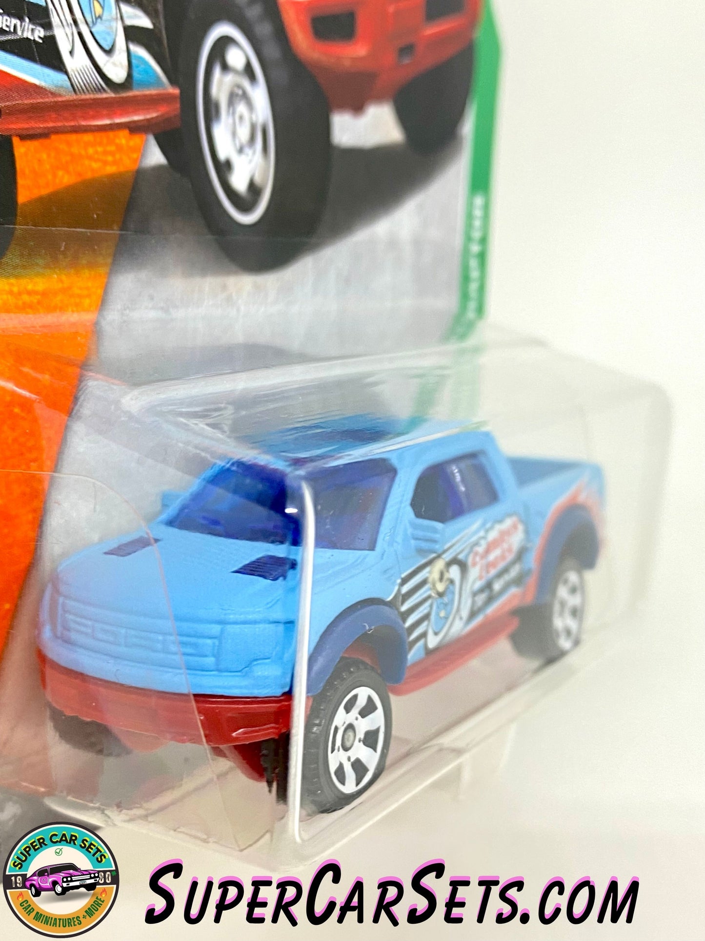 Ford F-150 SVT Raptor (DJW45-2B10) (Year launched 2016) - Matchbox MBX Explorers 2016 (117/125)