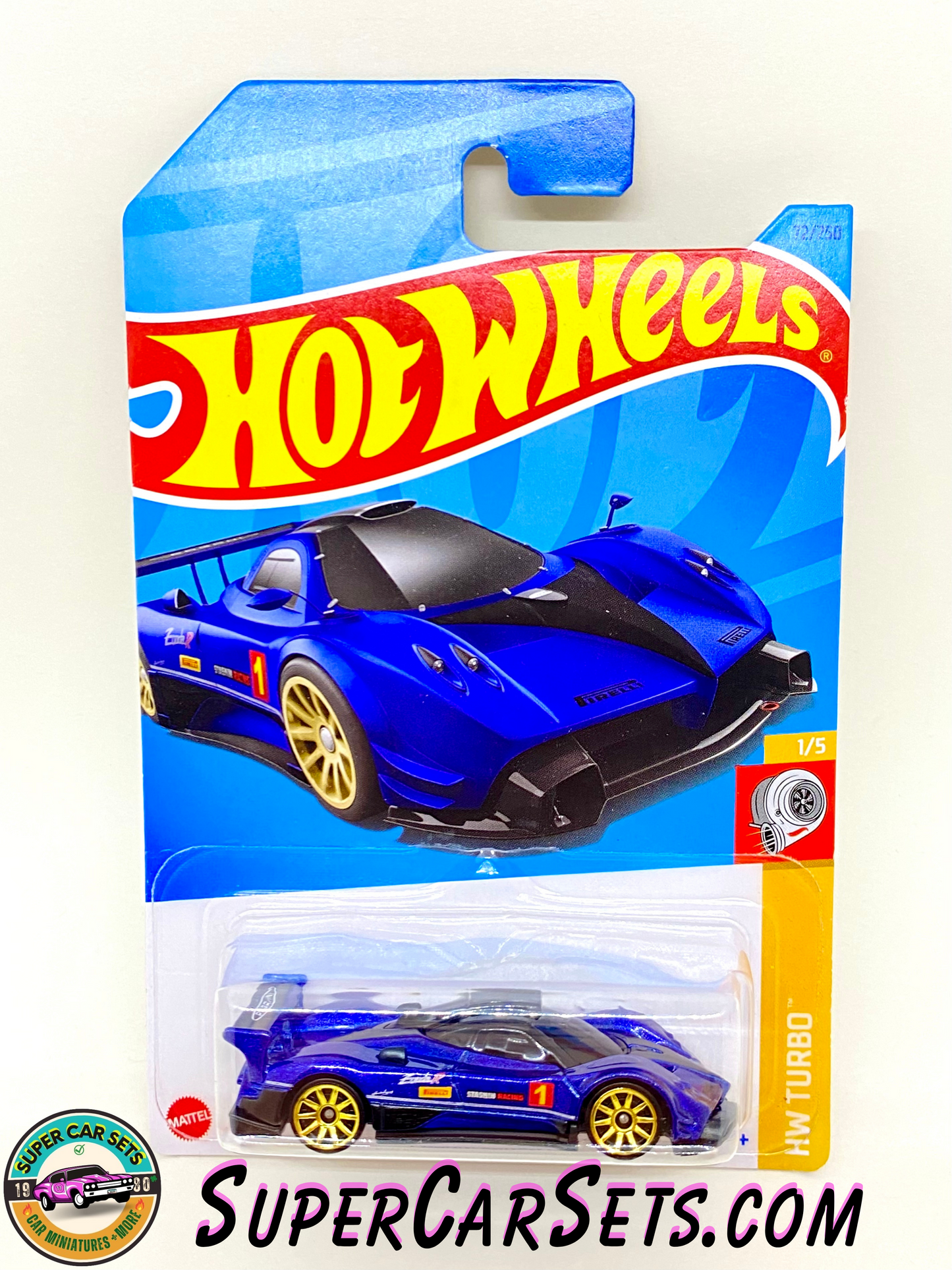 Pagani Zonda R (dark blue) - Hot Wheels HW Turbo - 2023 (1/5) (72/250)