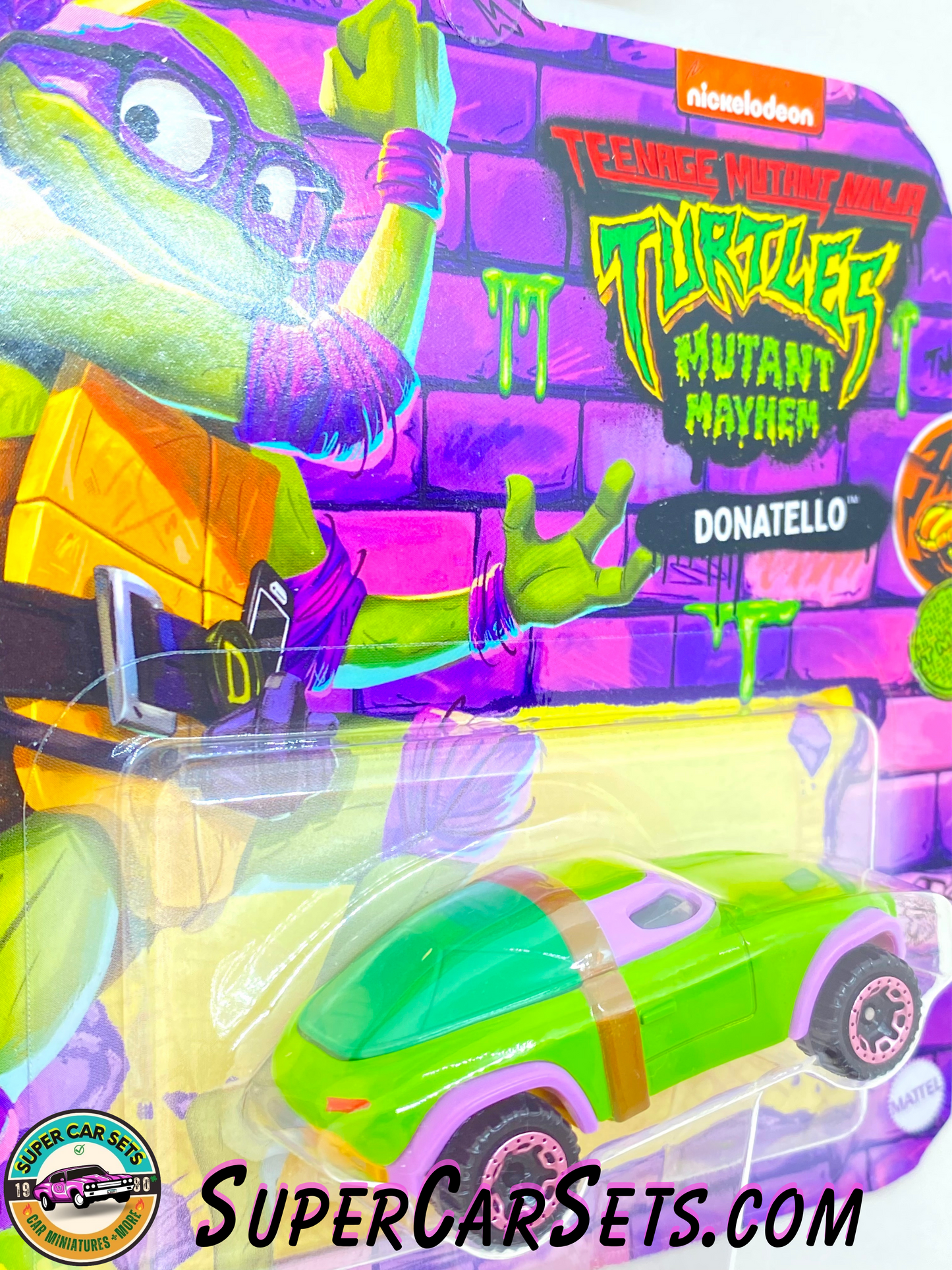 Donatello - Teenage Mutant Ninja Turtles - Mutant Mayhem (Nickelodeon) - Hot Wheels Character Cars