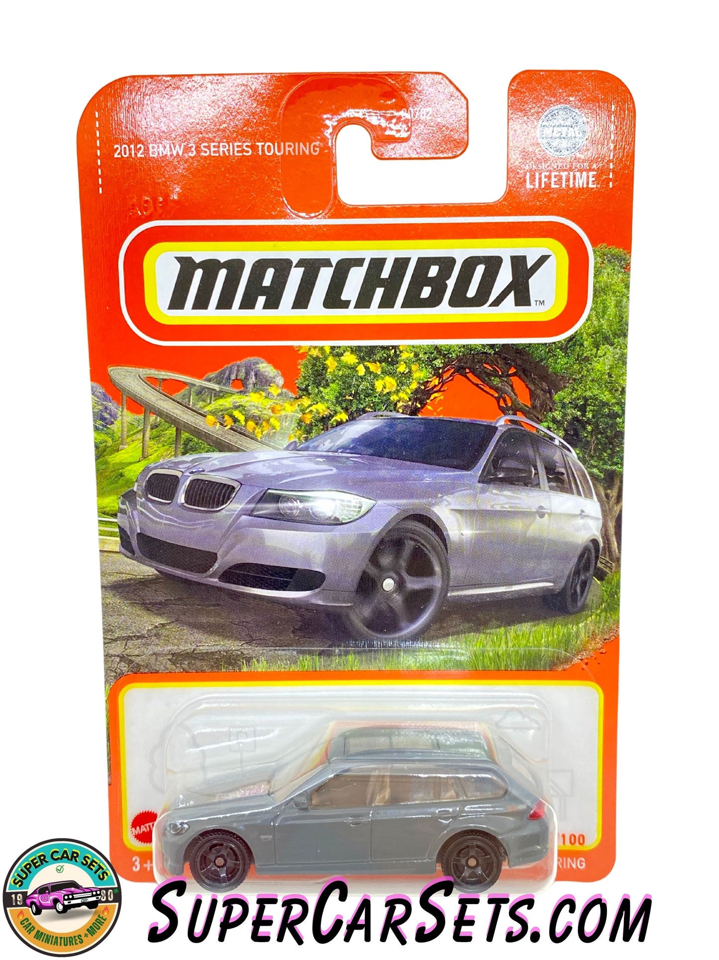 2012 BMW 3 Series Touring (dark grey colour) (34/100) - Matchbox