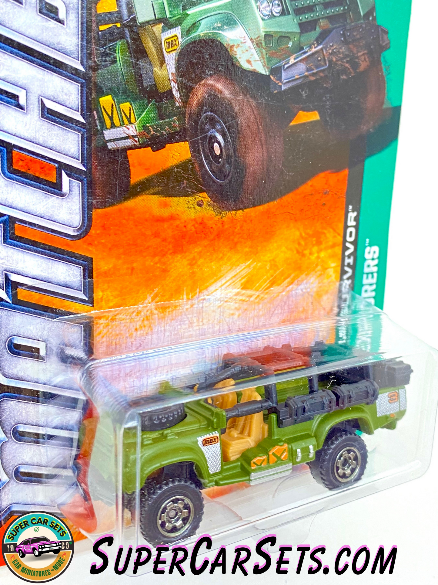 MBX Explorers - Sahara Survivor (Y0872) (Year launched 2013) - Matchbox