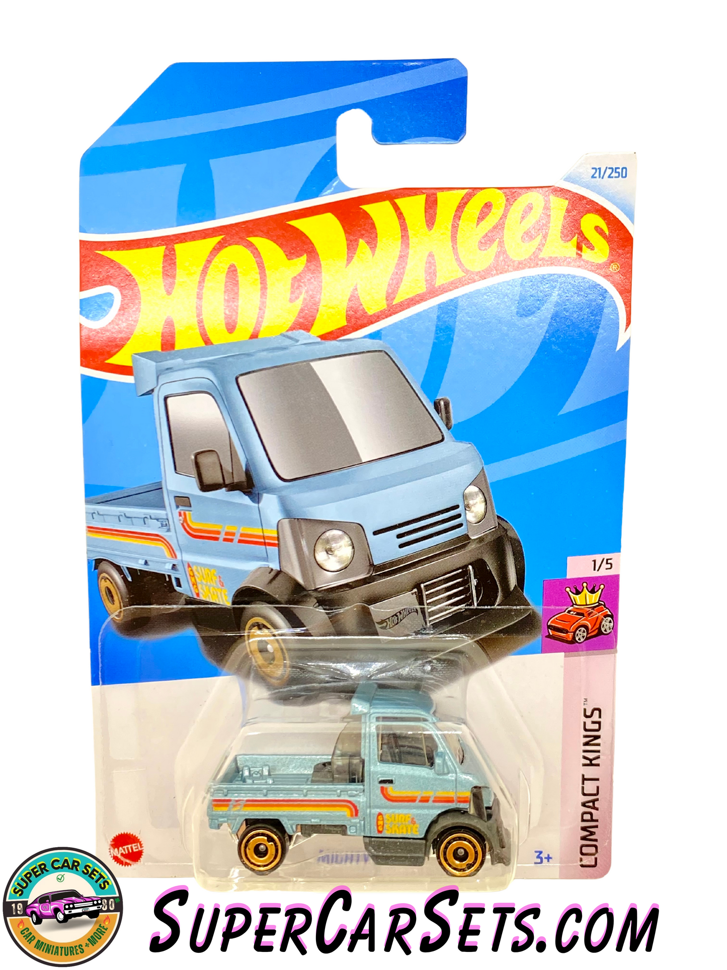 Mighty K (metallic blue colour) - Hot Wheels Compact Kings 2024 (1/5) (21/250)