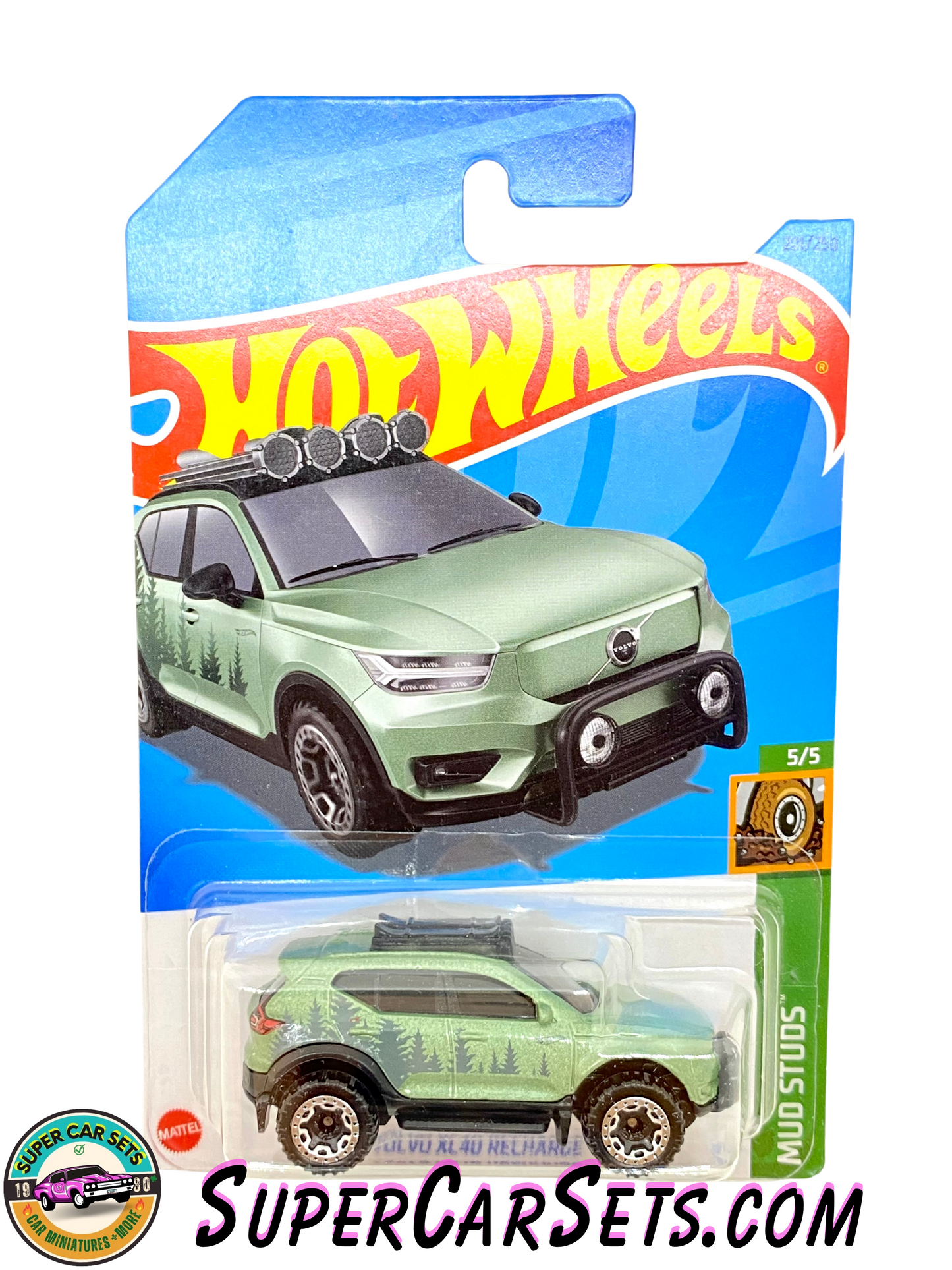 Volvo XC40 Recharge - Hot Wheels Mud Studs - 2023 (5/5) (201/250)