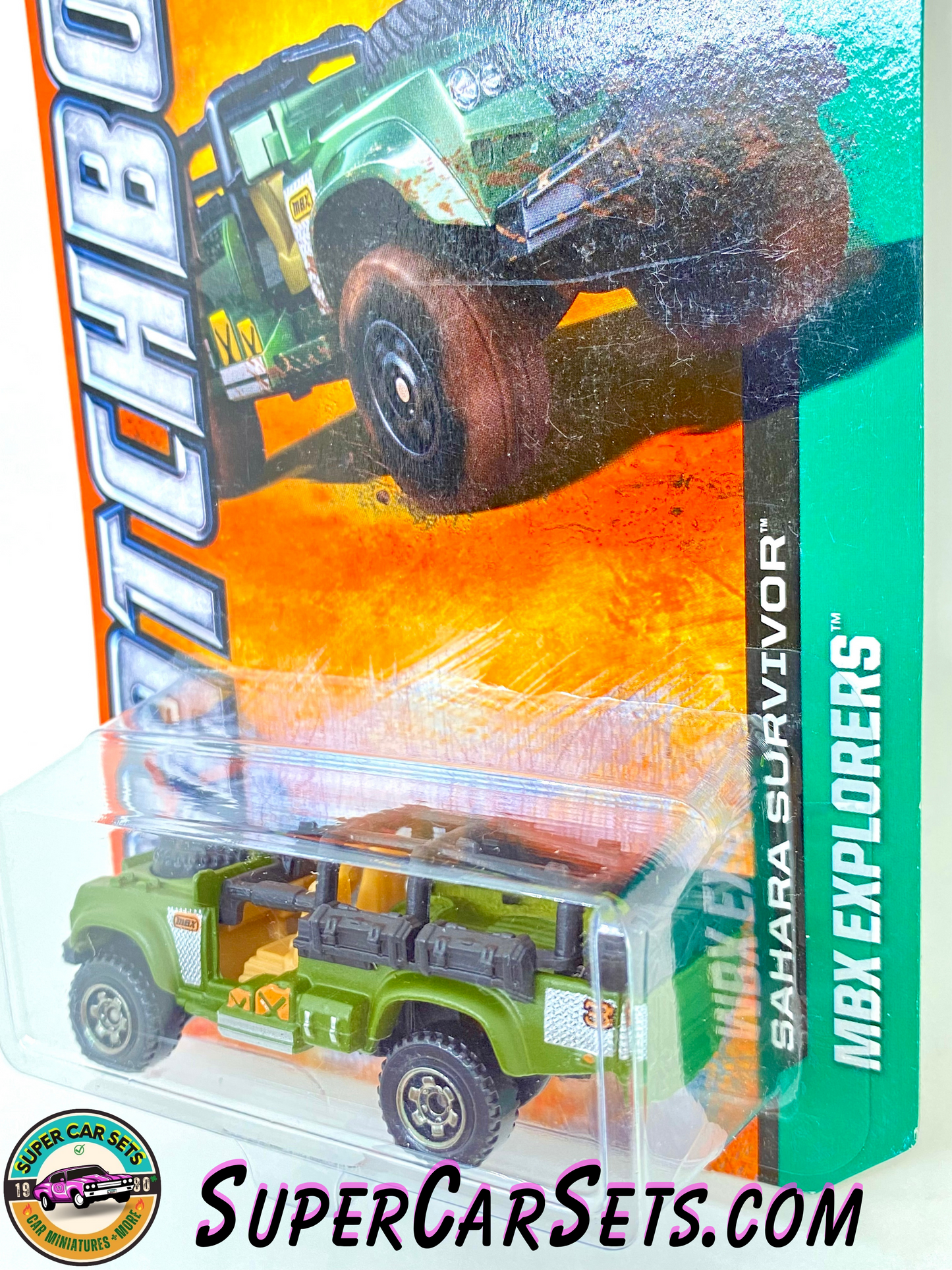 MBX Explorers - Sahara Survivor (Y0872) (Year launched 2013) - Matchbox