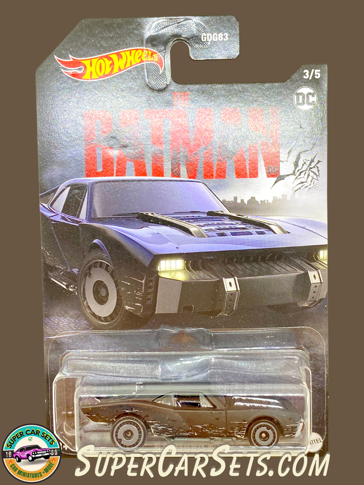 Batmobile - Hot Wheels DC Batman 2023 (3/5) (HLK46)