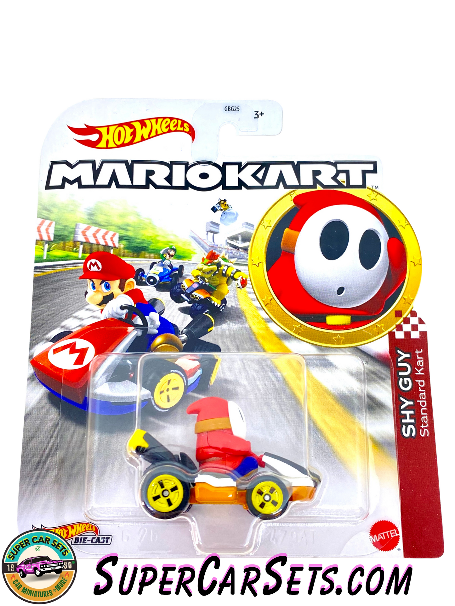 Shy Guy - Standard Kart - Mario Kart Hot Wheels