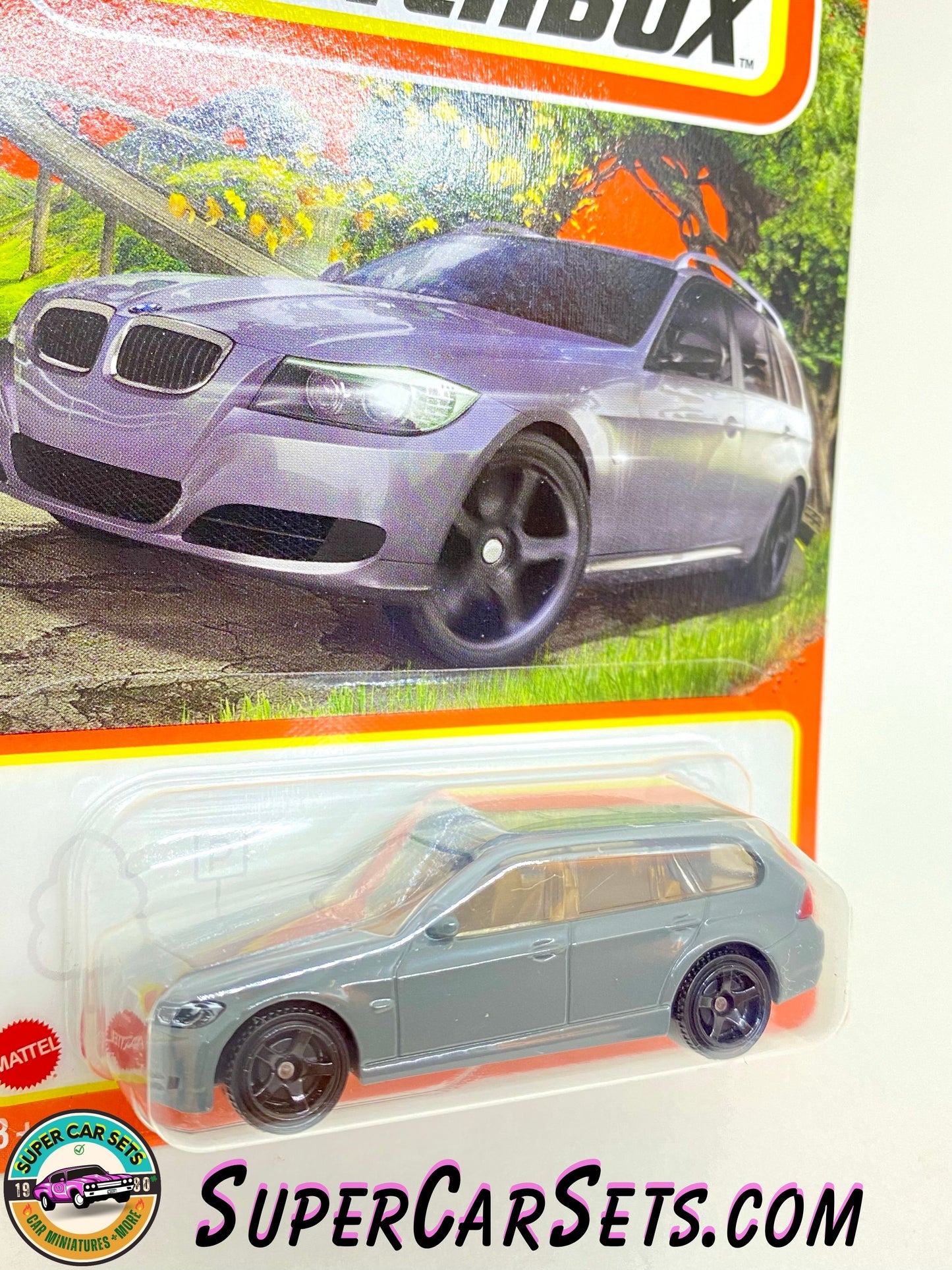 2012 BMW 3 Series Touring (dark grey colour) (34/100) - Matchbox