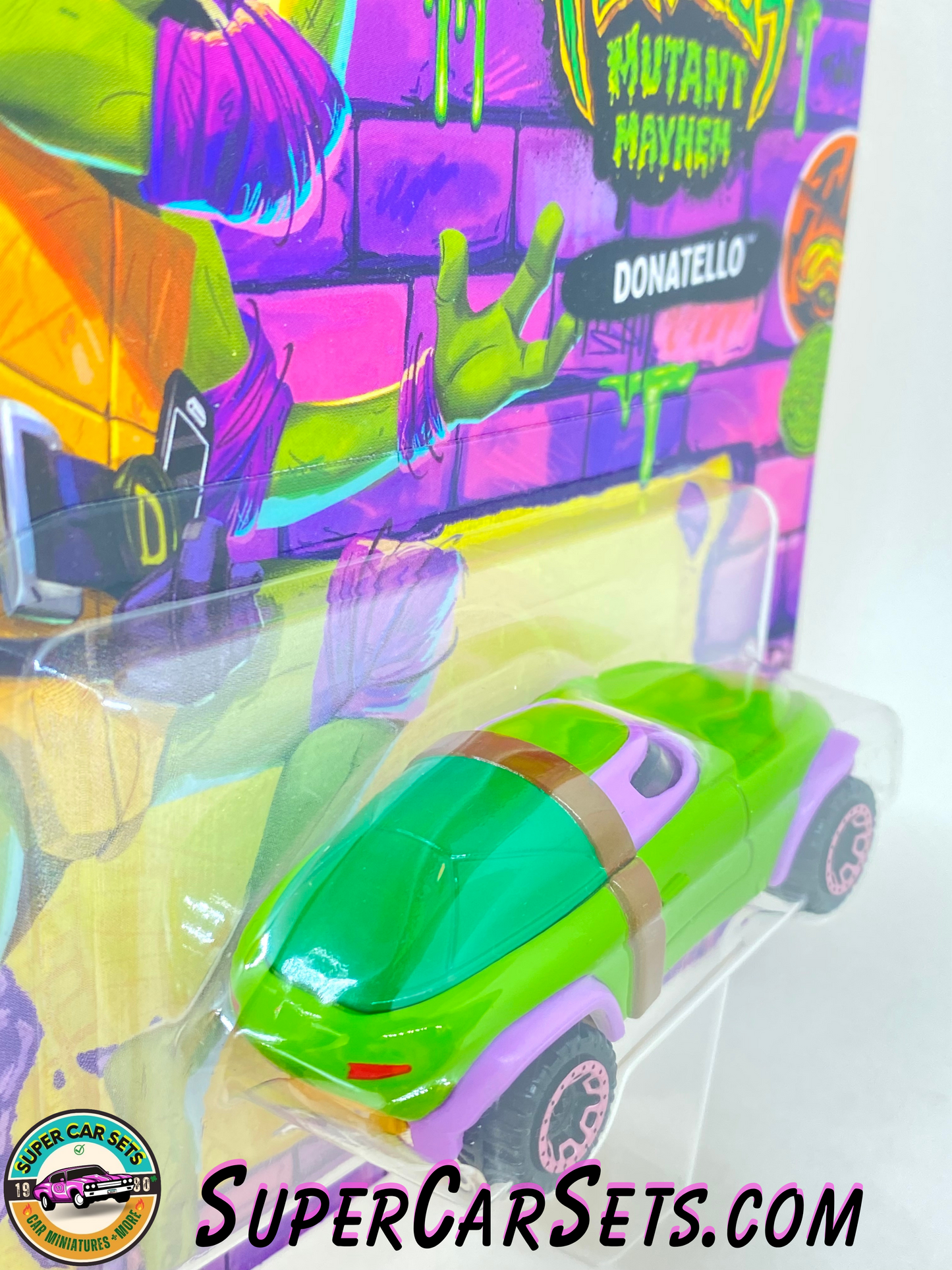 Donatello - Teenage Mutant Ninja Turtles - Mutant Mayhem (Nickelodeon) - Hot Wheels Character Cars