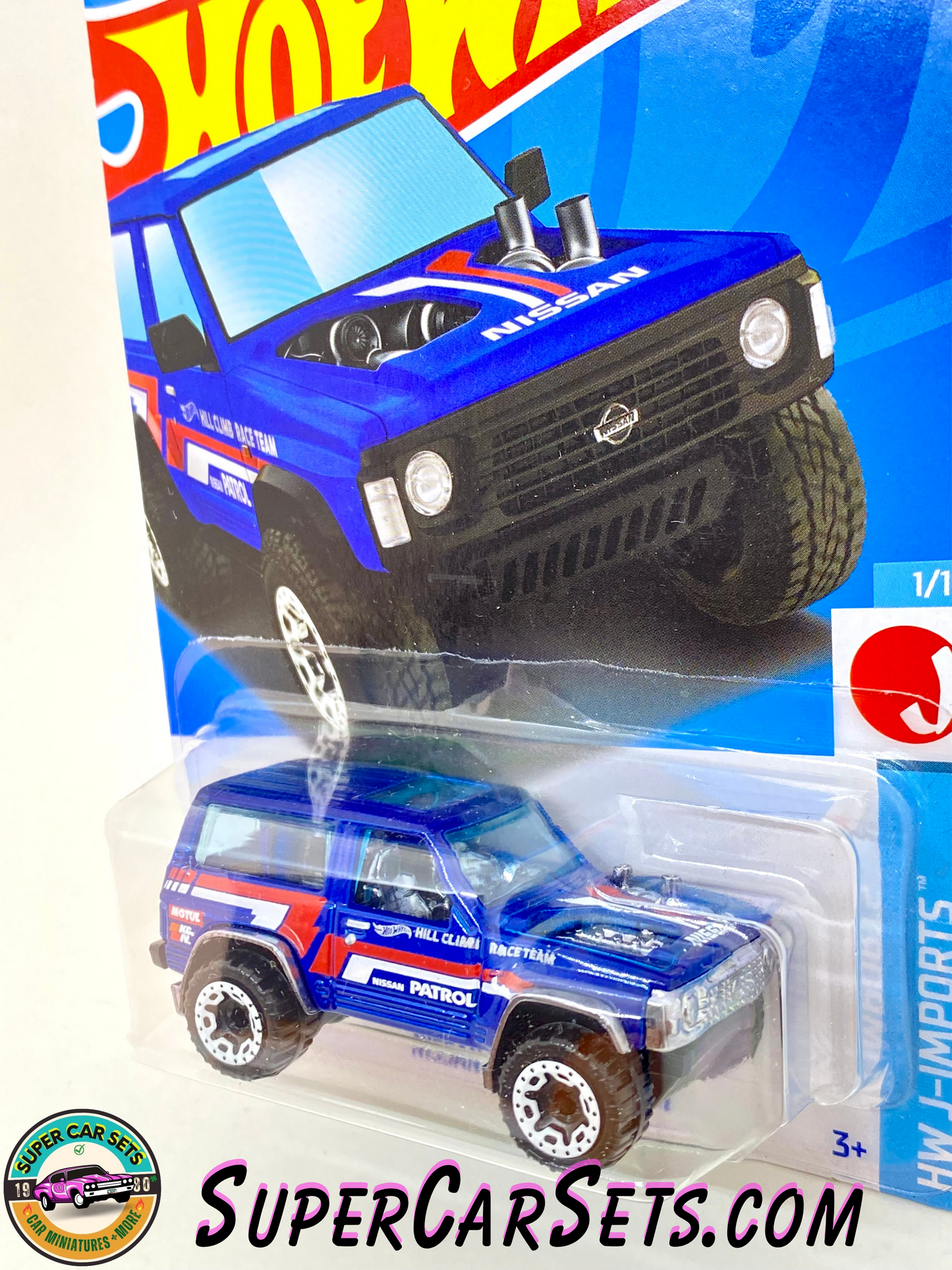 Hot Wheels Nissan Patrol Custom (Blue colour) HW J-Imports (1/10)