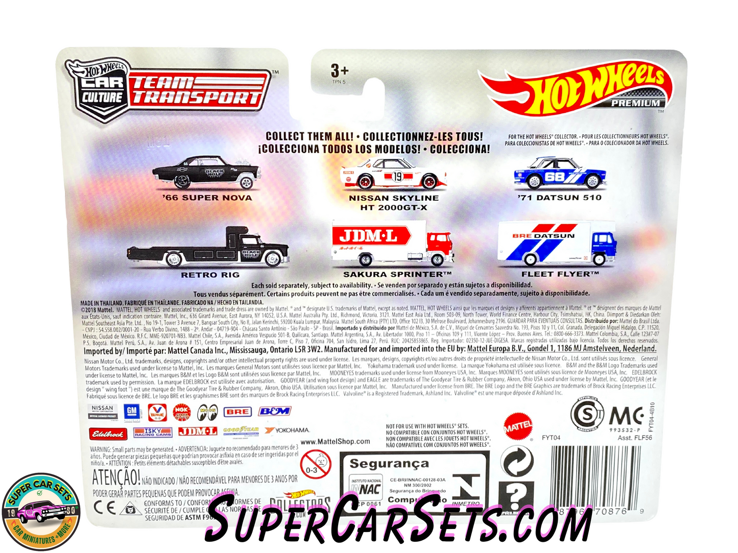 Nissan Skyline HT 2000GT-X Sakura Sprinter - Hot Wheels Team Transport (#8)