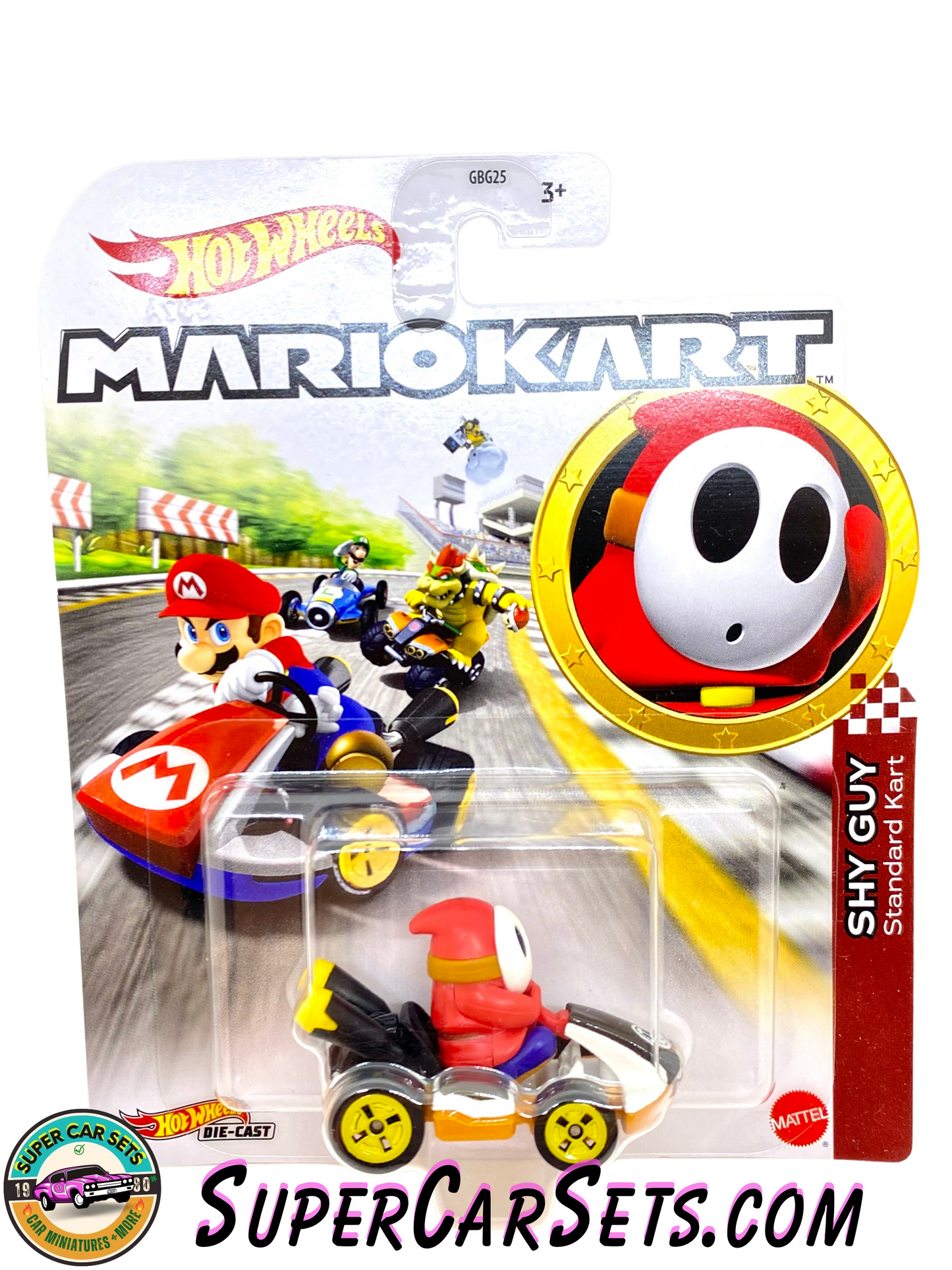 Shy Guy - Standard Kart - Mario Kart Hot Wheels