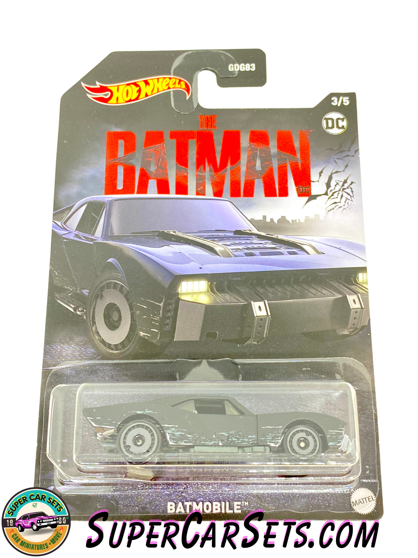 Batmobile - Hot Wheels DC Batman 2023 (3/5) (HLK46)