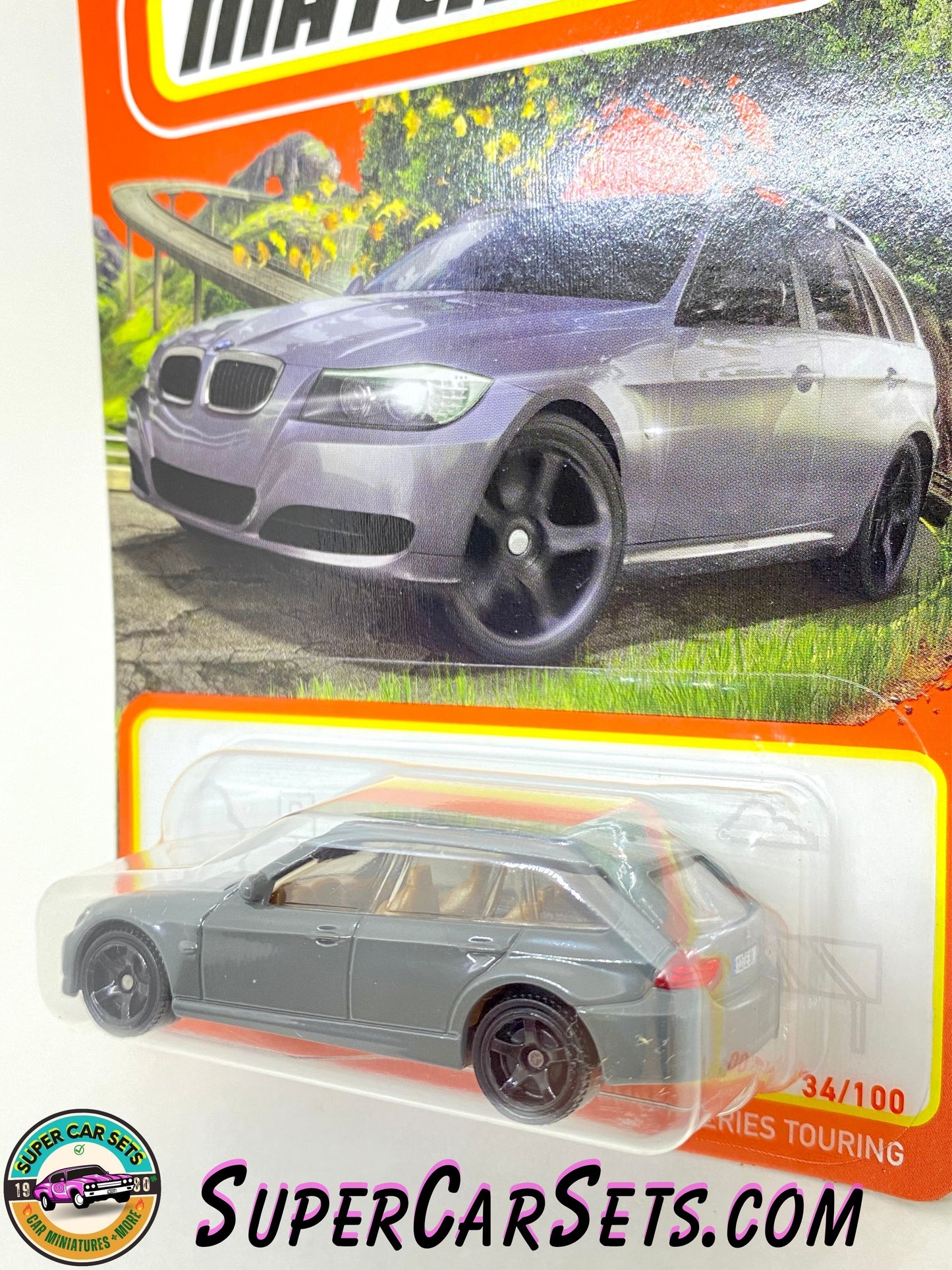 2012 BMW 3 Series Touring (dark grey colour) (34/100) - Matchbox