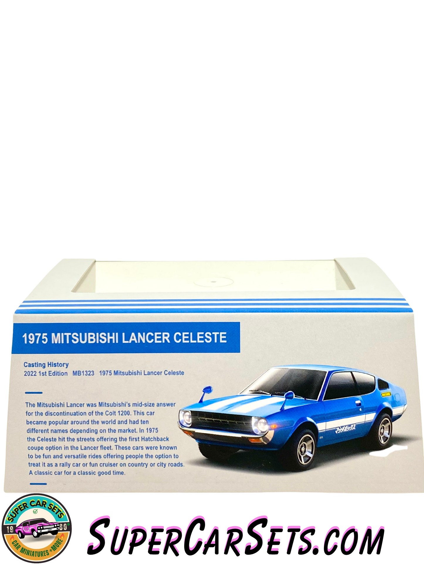 Matchbox Collectors - 1975 Mitsubishi Lancer Celeste