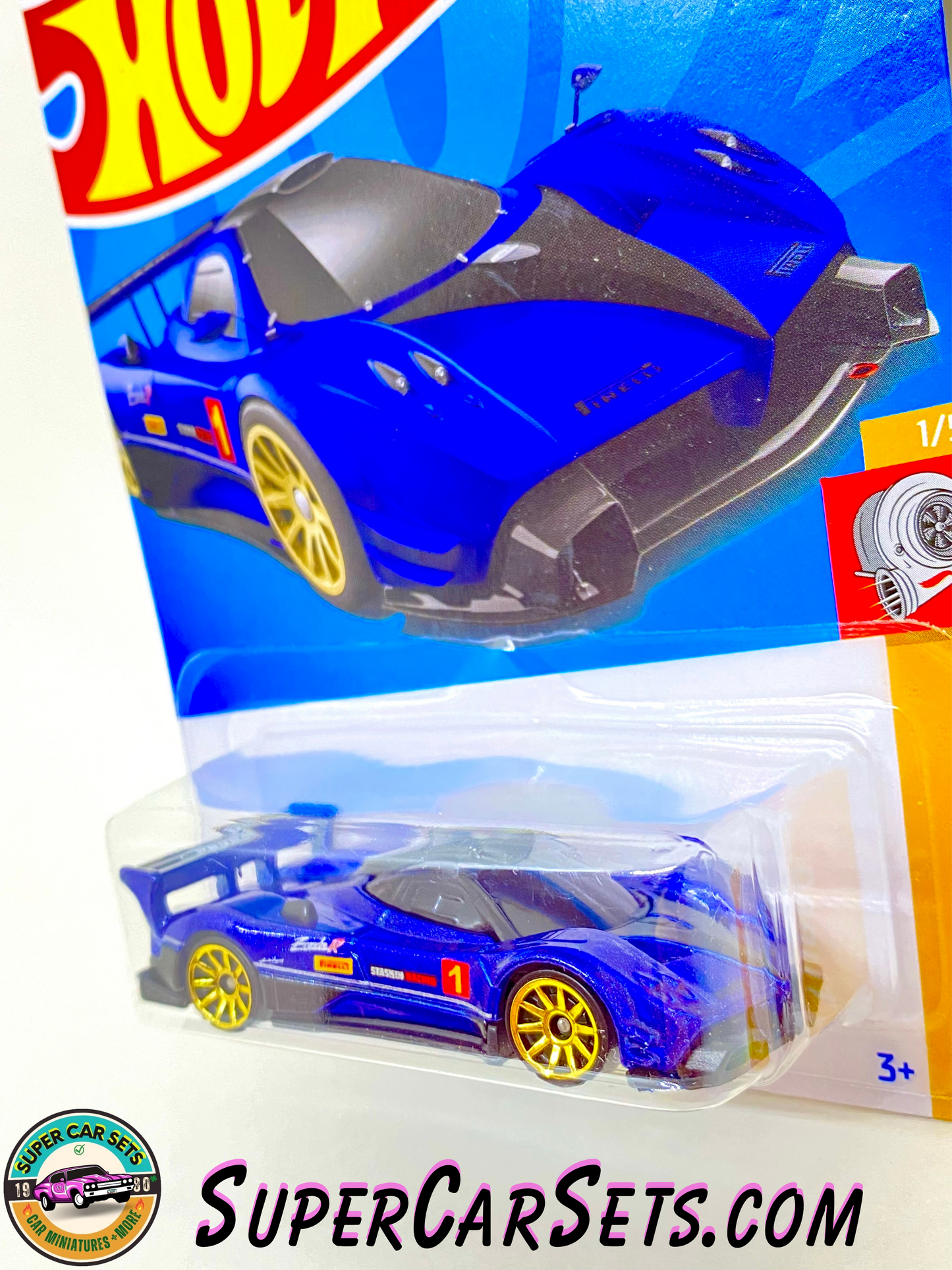 Pagani Zonda R (dark blue) - Hot Wheels HW Turbo - 2023 (1/5) (72/250)