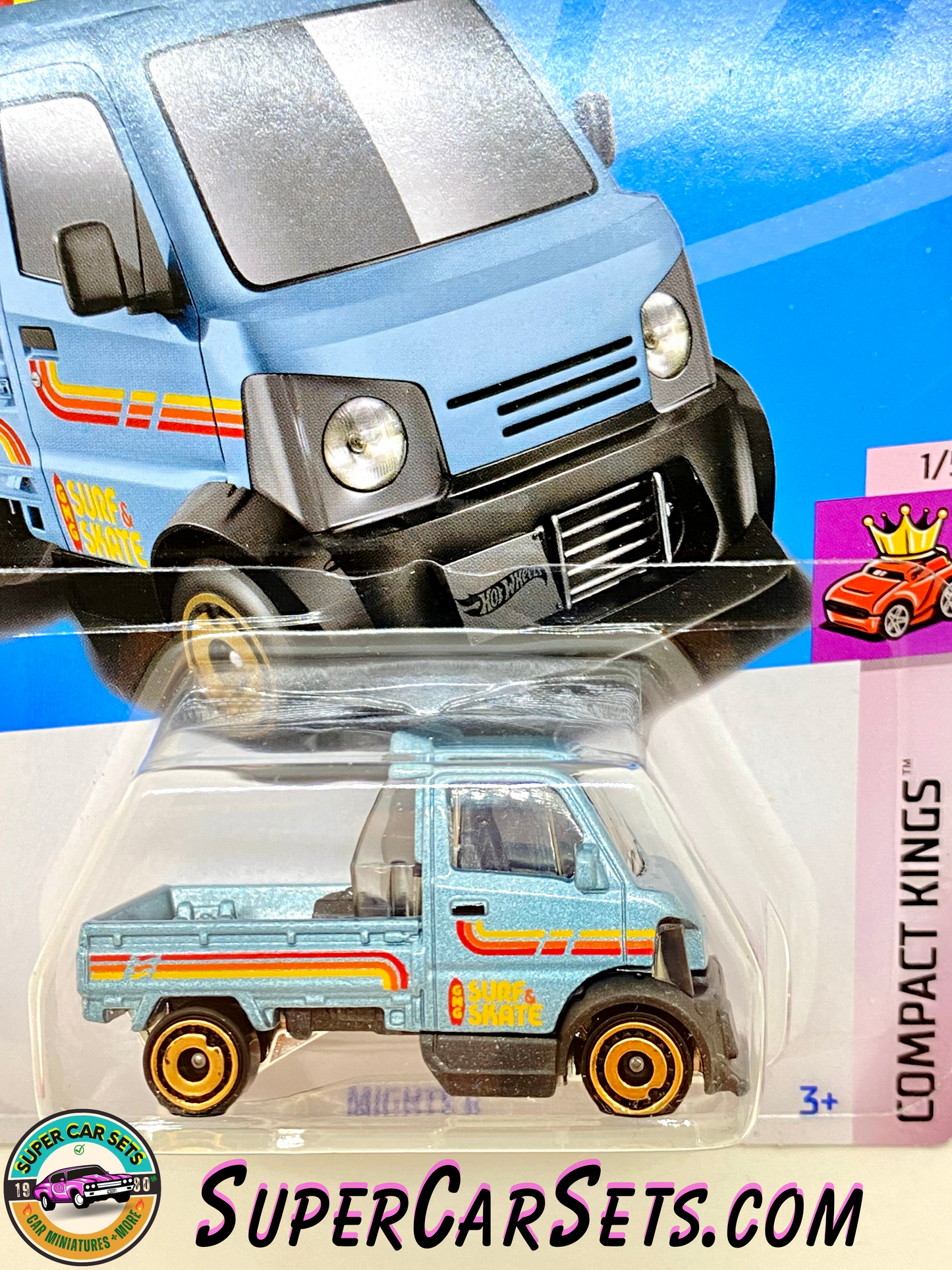 Mighty K (metallic blue colour) - Hot Wheels Compact Kings 2024 (1/5) (21/250)