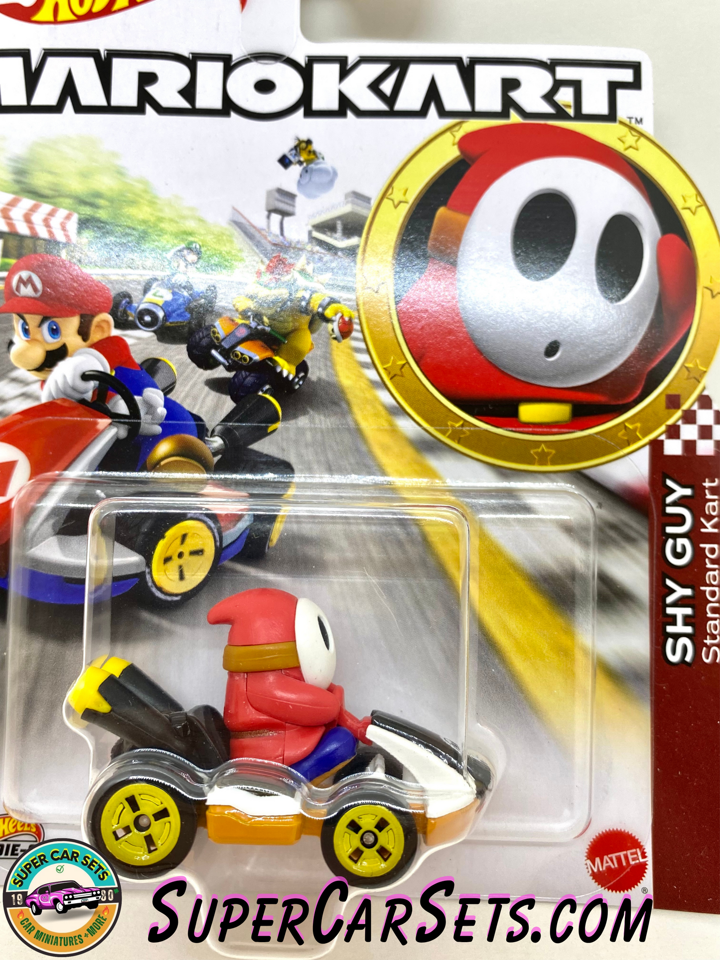 Shy Guy - Standard Kart - Mario Kart Hot Wheels