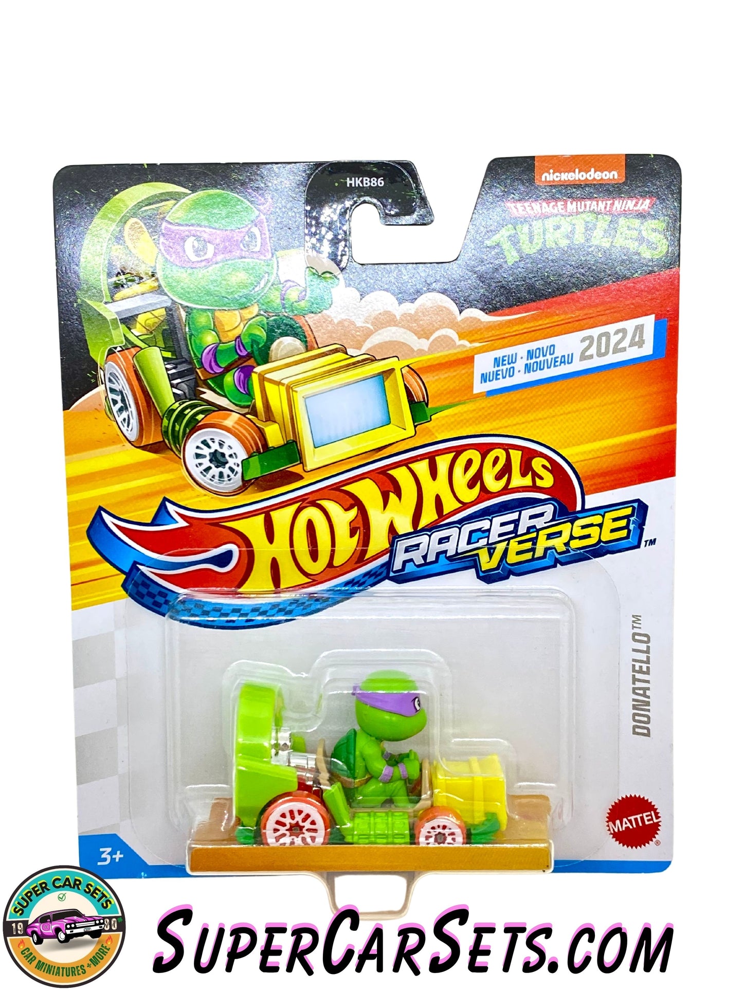 Donatello - Teenage Mutant Ninja Turtles - Hot Wheels Racer Verse