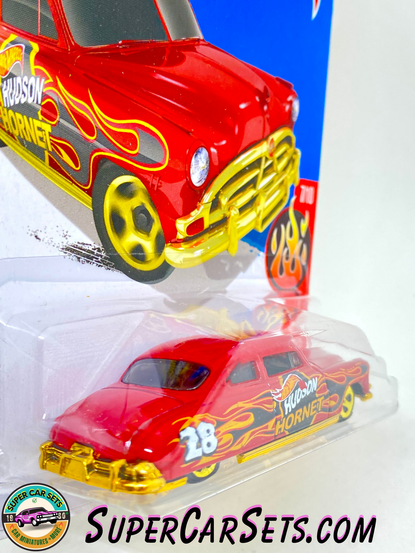 52 Hudson Hornet - Hot Wheels HW Flames 2016 (7/10) (97/250) (Year launched 2016)