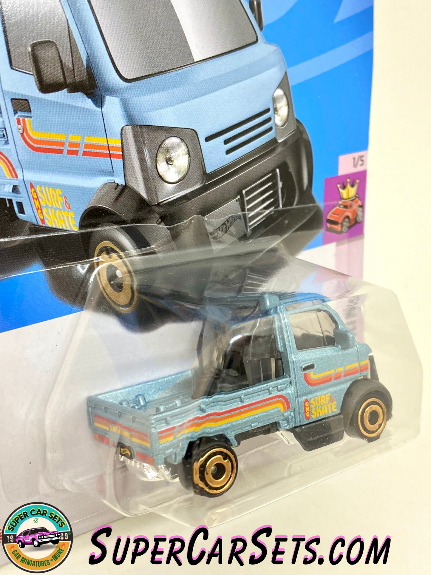 Mighty K (metallic blue colour) - Hot Wheels Compact Kings 2024 (1/5) (21/250)