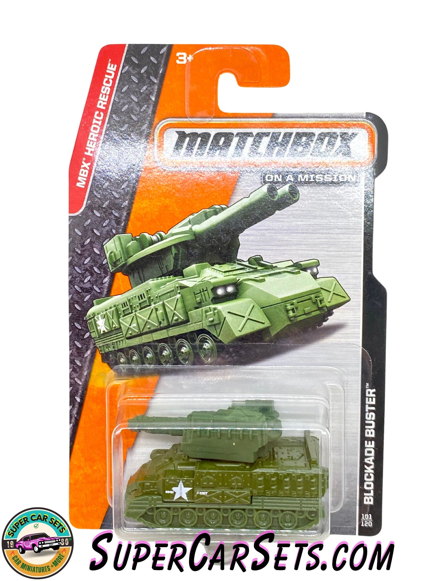 Blockade Buster (BDV61-0910) (Year launched 2014) - Matchbox MBX Heroic Rescue 2014 (101/125)