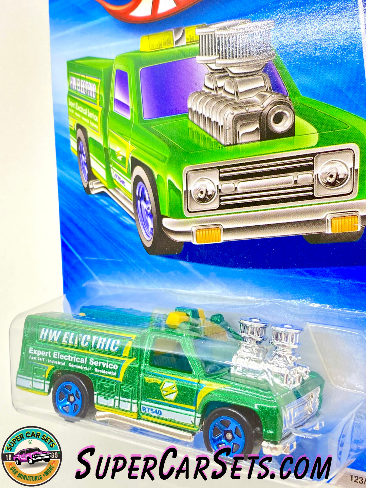 Hot Wheels (VINTAGE) (Year launched 2010) - HW City Works ’10 (07/10) - Rescue Ranger  (green colour) (123/214)