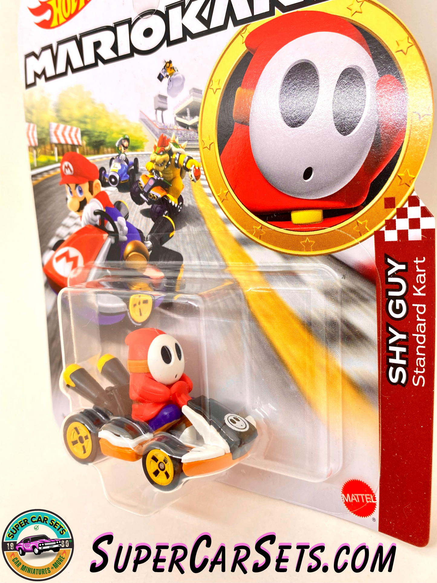 Shy Guy - Standard Kart - Mario Kart Hot Wheels