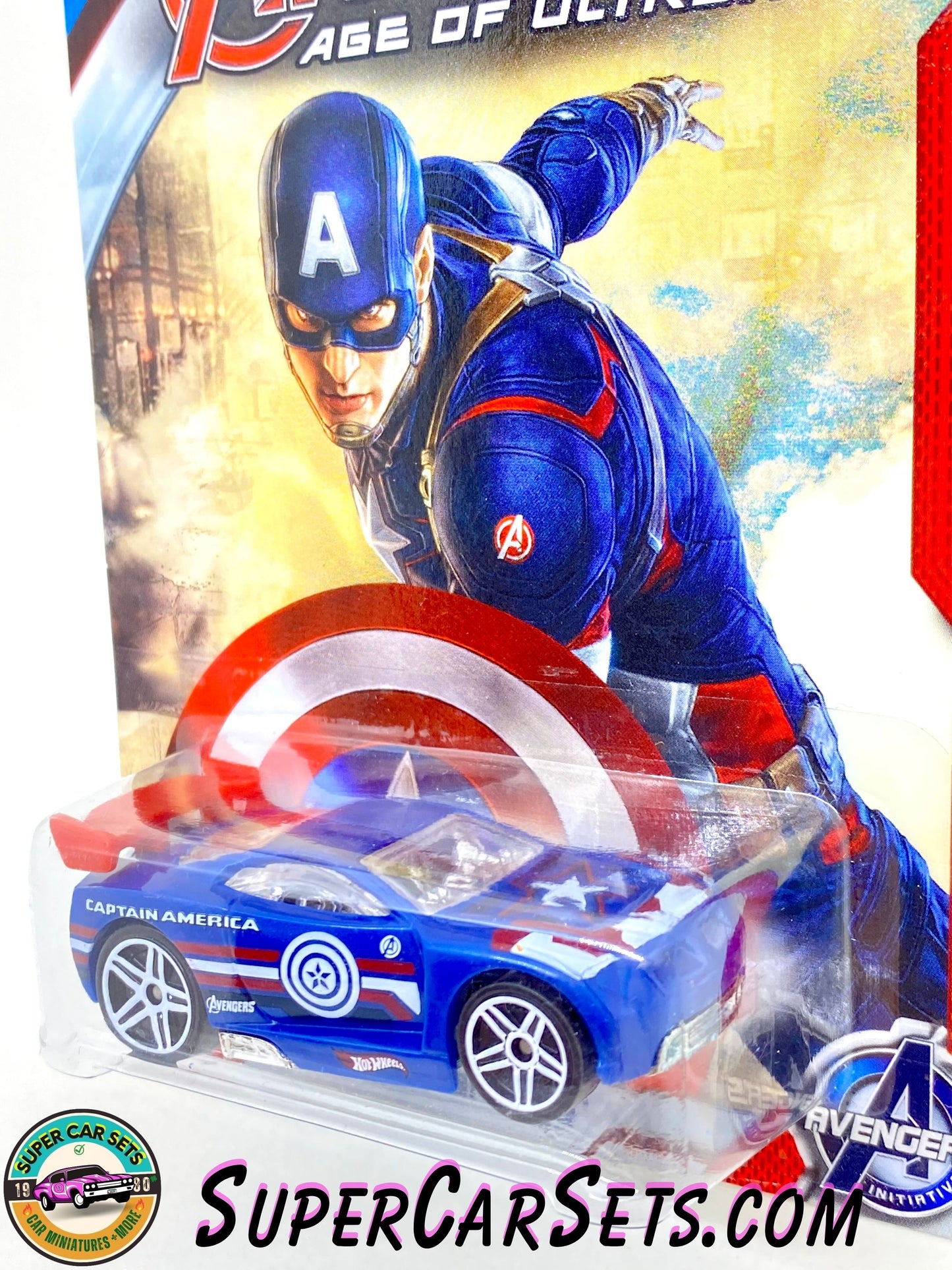 Hot Wheels - Marvel Avengers Age of Ultron (2/8) - Captain America  - Power Rage