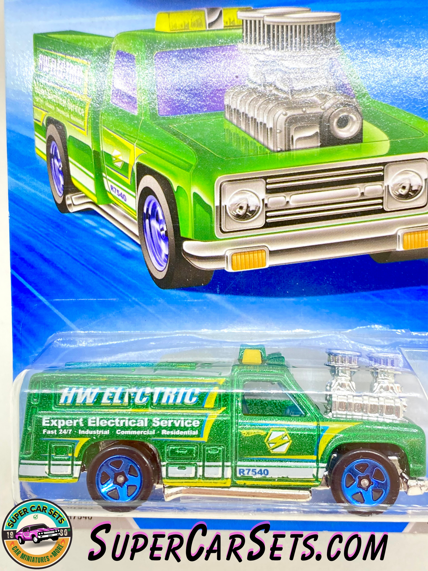 Hot Wheels (VINTAGE) (Year launched 2010) - HW City Works ’10 (07/10) - Rescue Ranger  (green colour) (123/214)